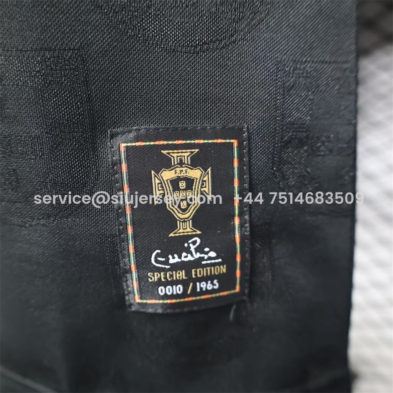 SIUjerseys-Portugal 2026 Away Black Long Sleeves Jersey - Player Version