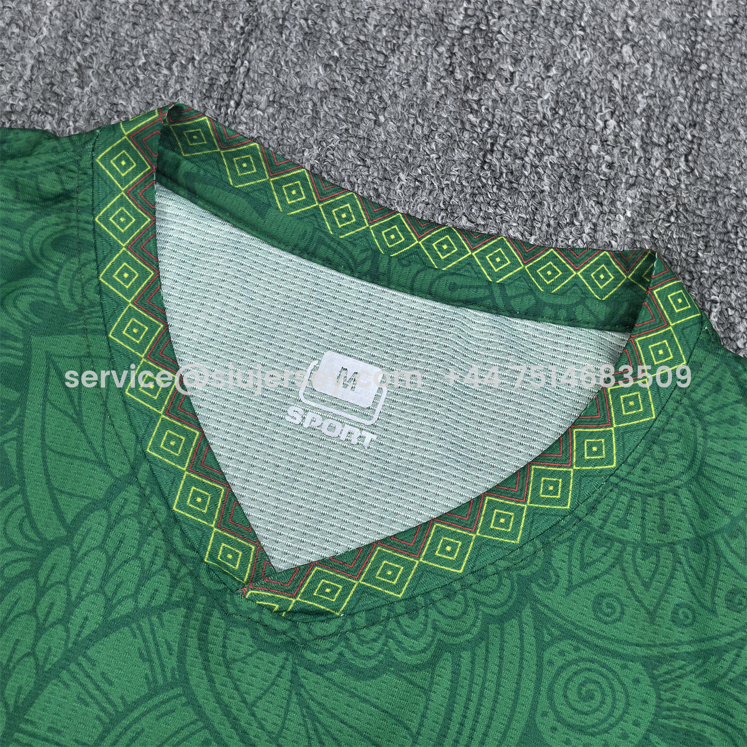 SIUjerseys-Mali 25-26 Green Special Jersey - Fans Version