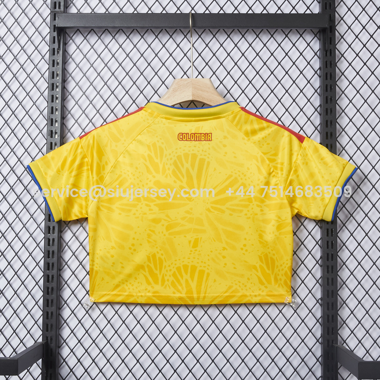 SIUjerseys-Women's Colombia 2026 Home Cropped Jersey
