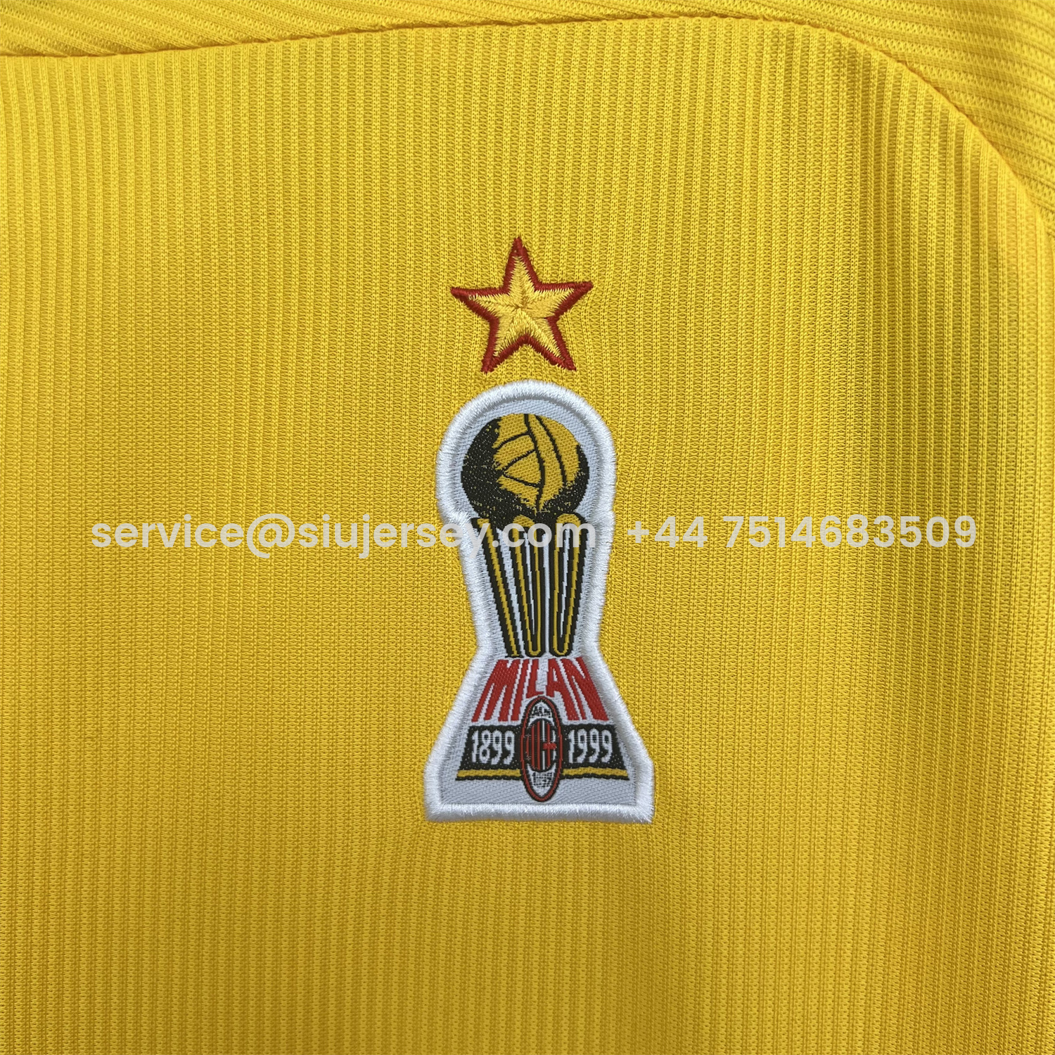 SIUjerseys-Retro AC Milan 1999-00 Fourth Jersey