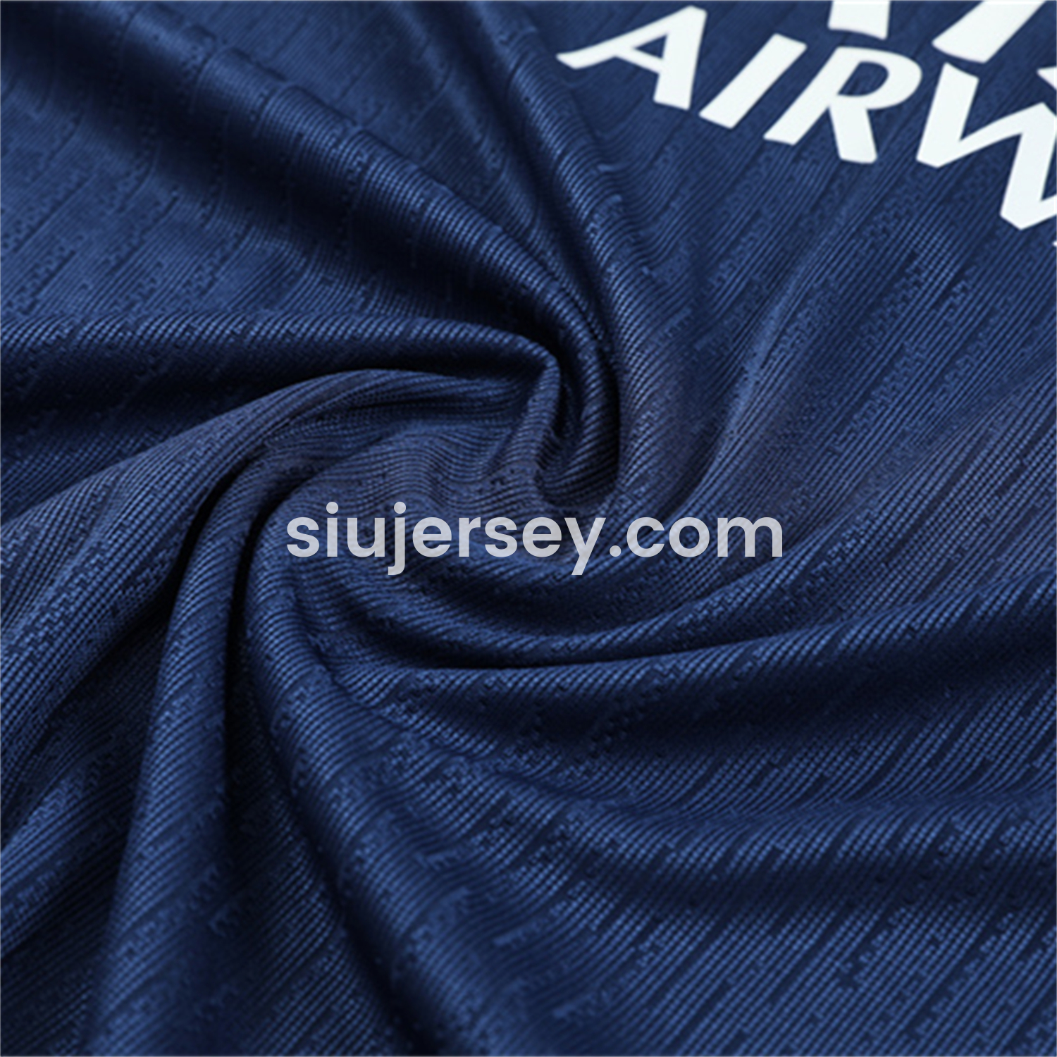 SIUjerseys-Paris Saint-Germain PSG 25-26 Long Sleeve Training Set - JD White Wing Royal Blue Top and Pants