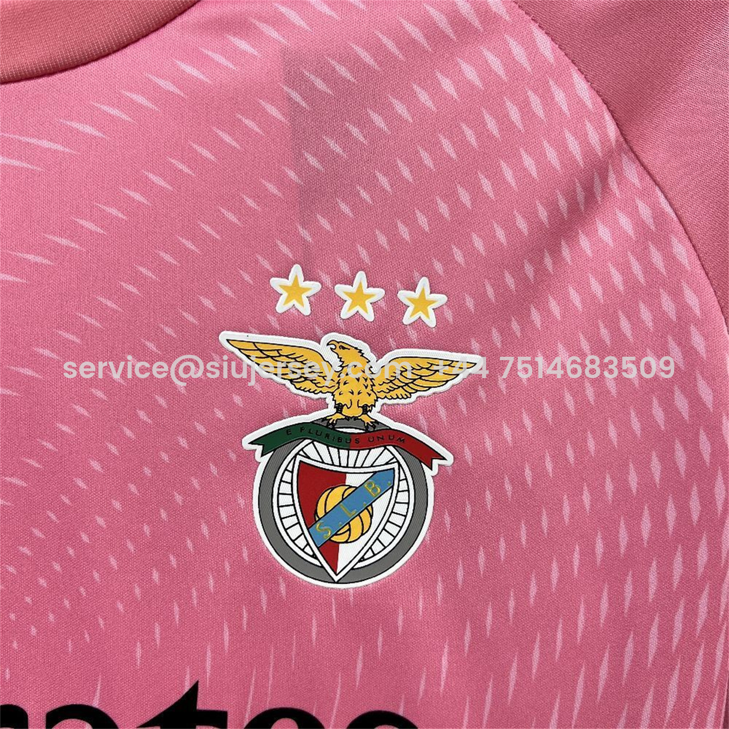 SIUjerseys-Benfica 25-26 Pink Goalkeeper Jersey - Fans Version