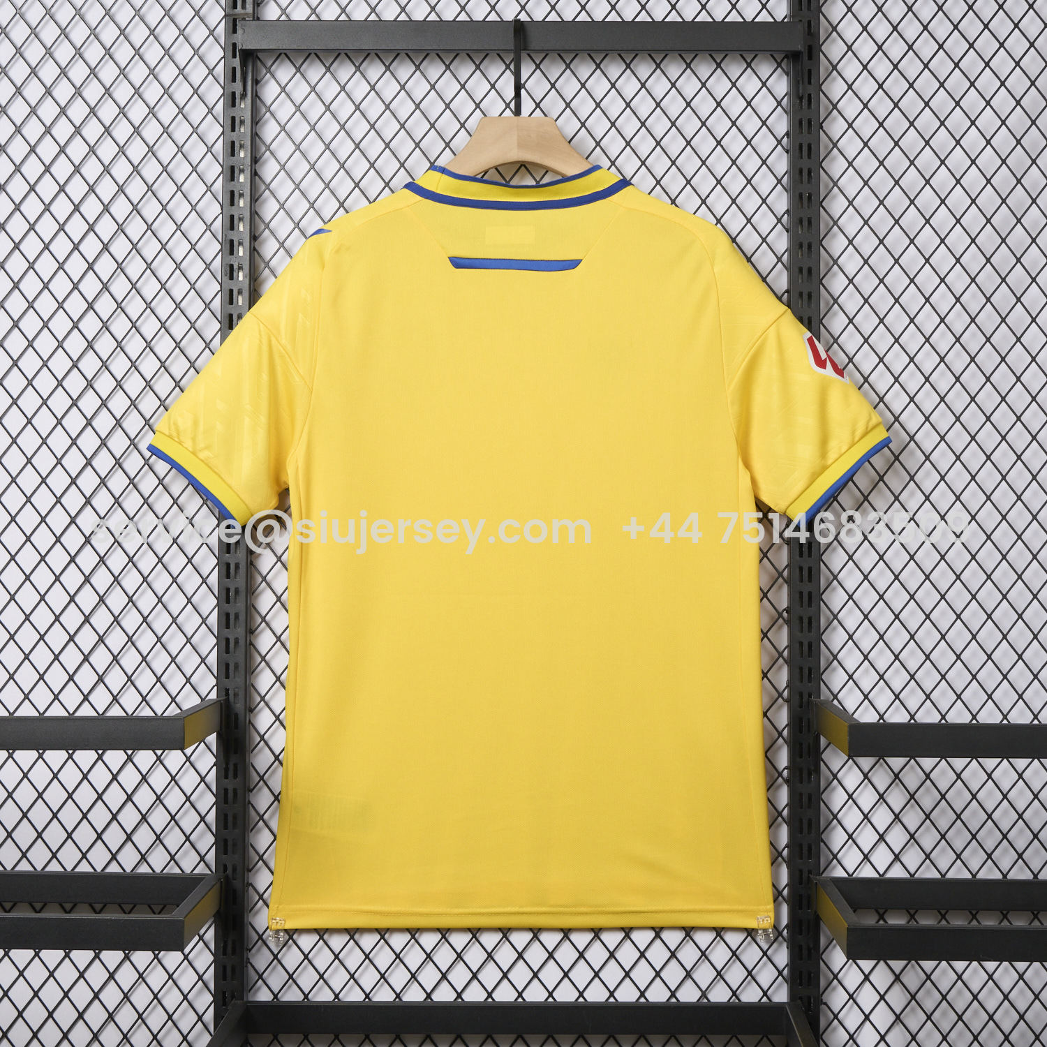 SIUjerseys-Cádiz Cadiz 25-26 Home Unsponsored Jersey - Fans Version