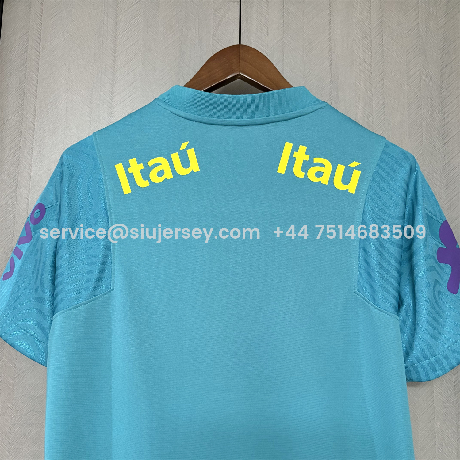 SIUjerseys-Retro Brazil 2022 Pre-Match Cyan Special Jersey