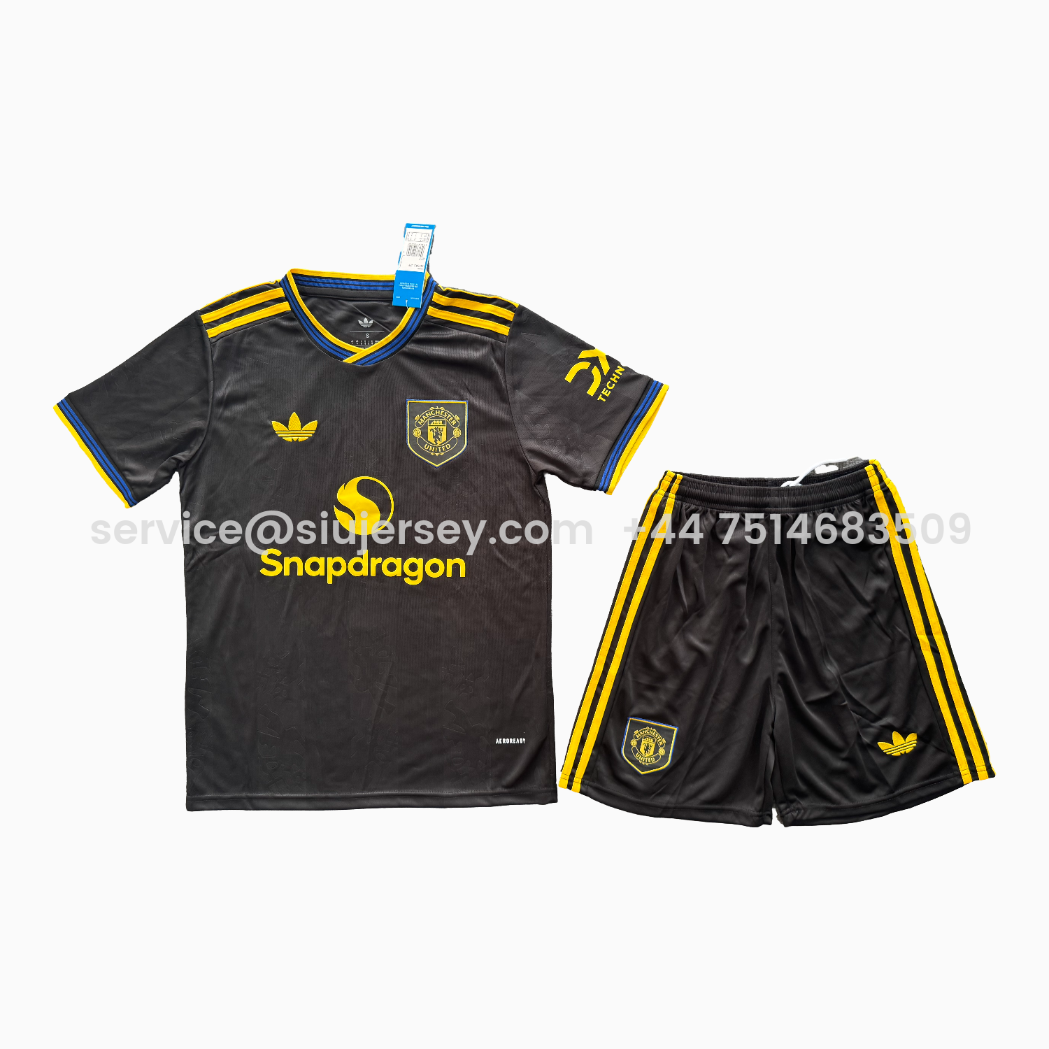 SIUjerseys-Manchester United 25-26 Third Men's Adult Jersey Set - Fans Version