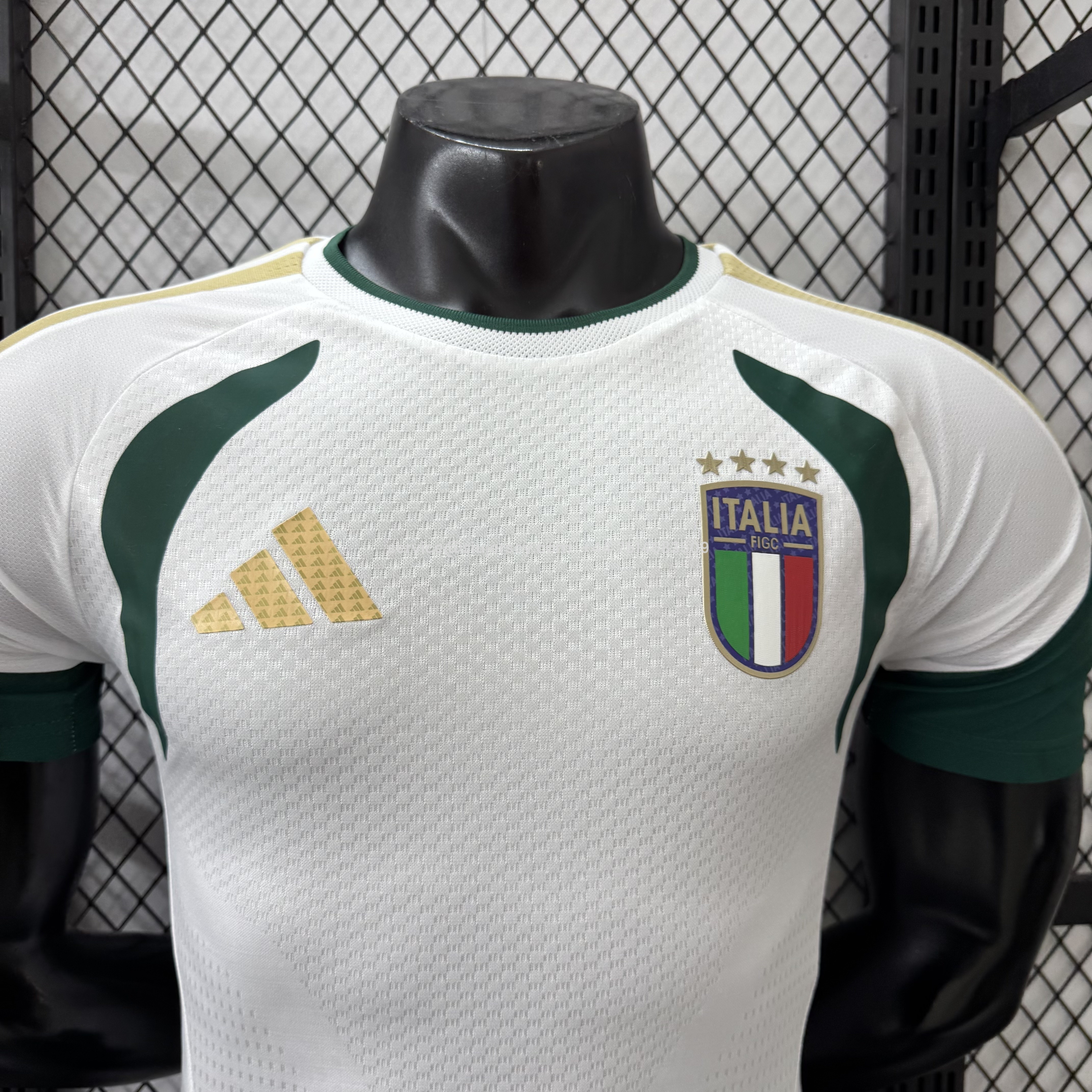 SIUjerseys-Italy 2026 White Pre-Match Training Jersey - Player Version