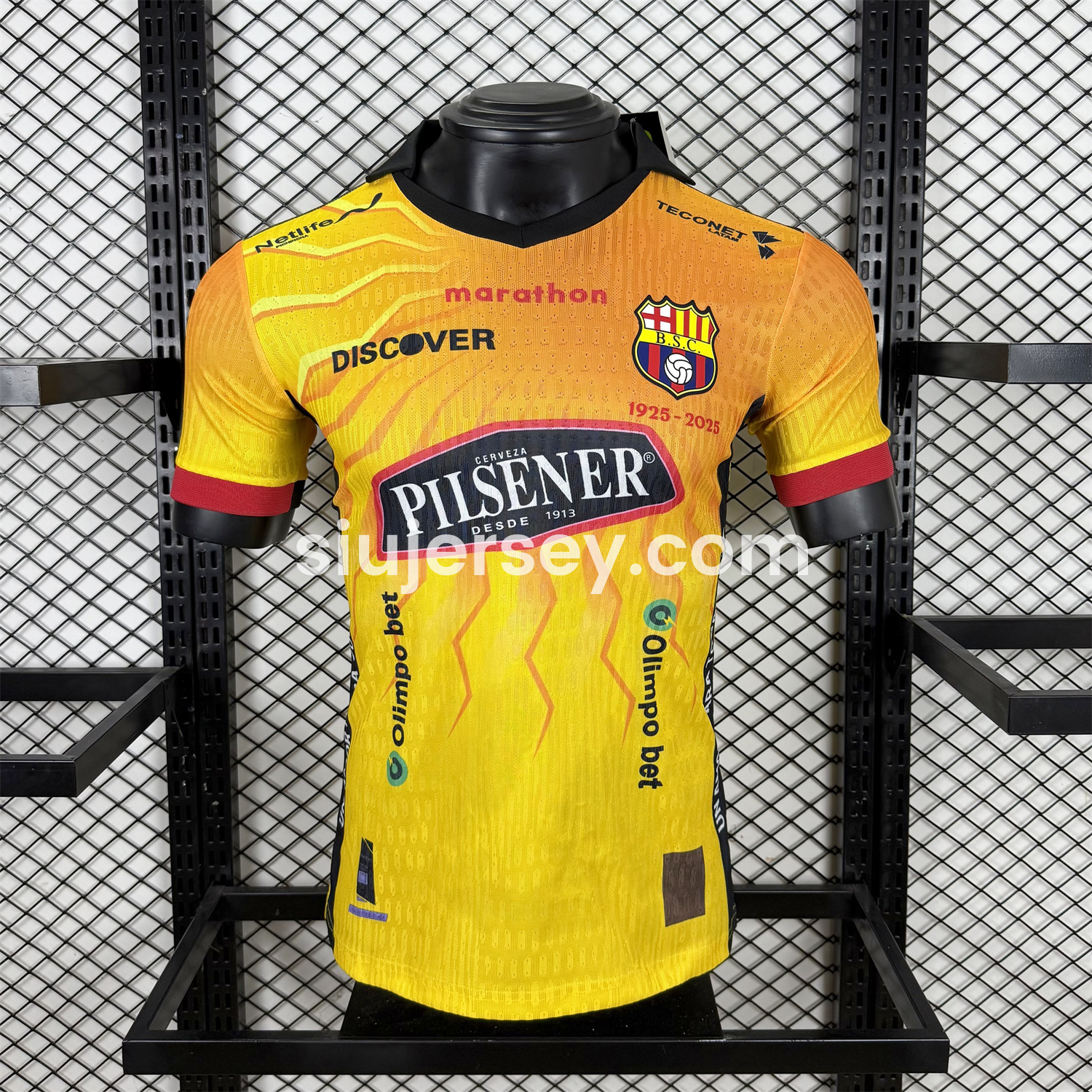 SIUjerseys-Barcelona Sporting Club 2025 Centennial Jersey - Player Version