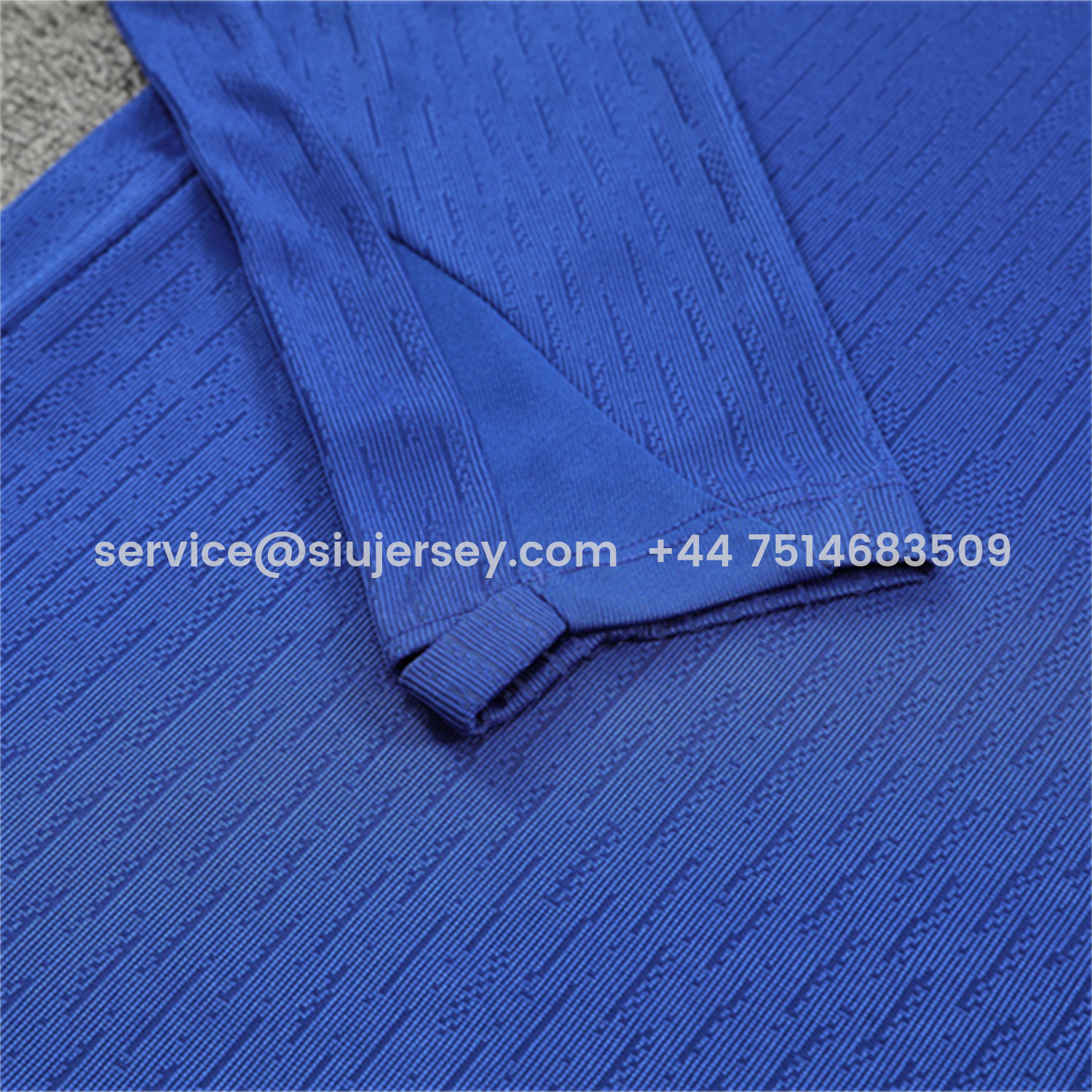 SIUjerseys-C.H.E.L.S.E.A 25-26 Kids Long Sleeve Training Set - Player Version - Blue Top and Black Pants