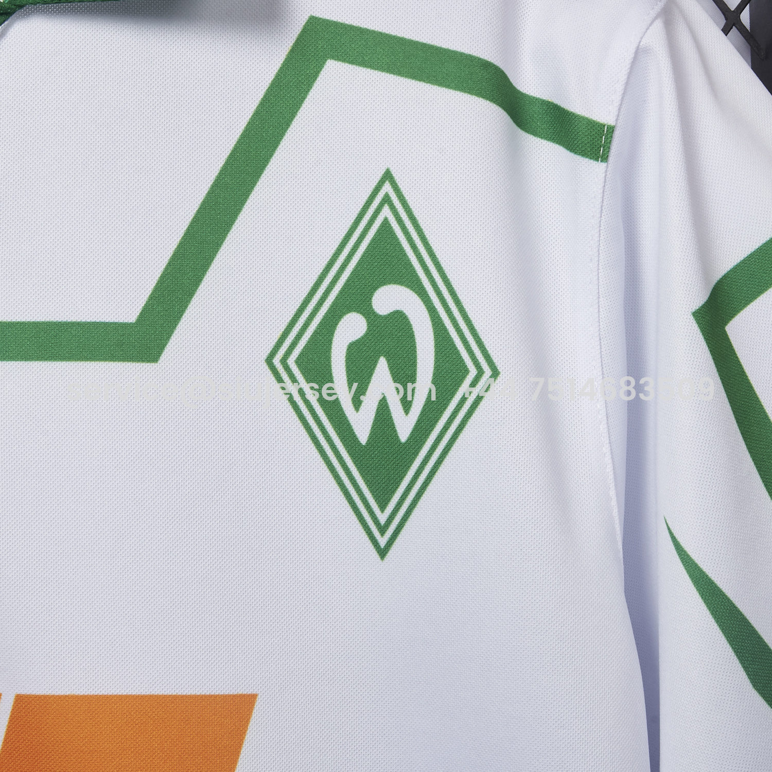 SIUjerseys-Retro Werder Bremen 1993-94 Home Jersey