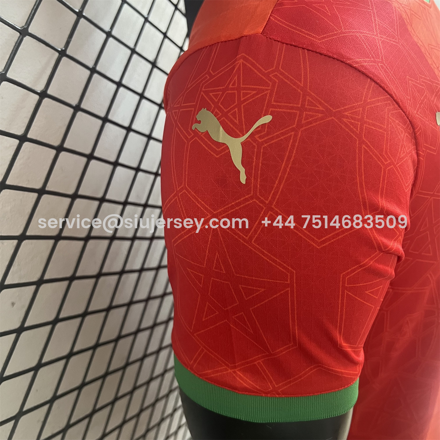SIUjerseys-Morocco 2026 Home Jersey - Player Version