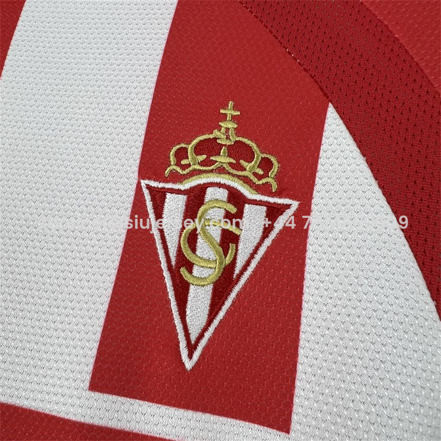 SIUjerseys-Retro Sporting de Gijon 2008-09 Home Jersey
