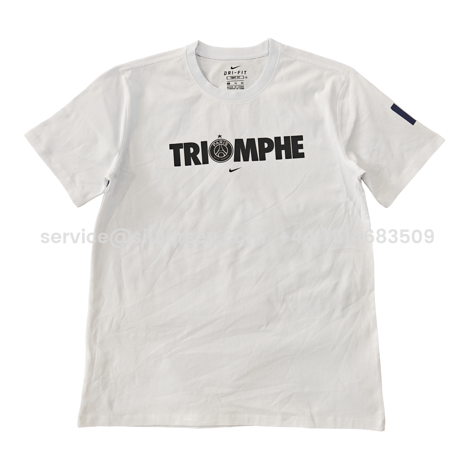 SIUjerseys-Paris Saint-Germain PSG 2025 Champions League Commemorative White T-shirt