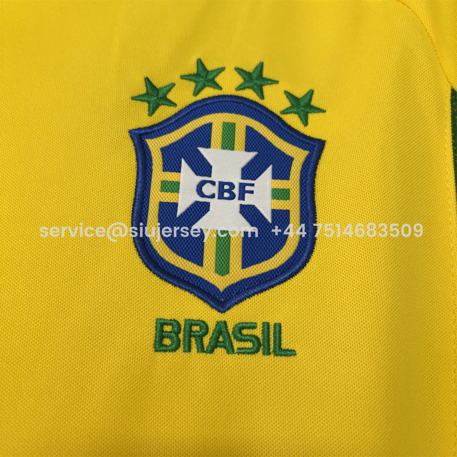 SIUjerseys-Retro Brazil 2002 Home Long Sleeves Jersey