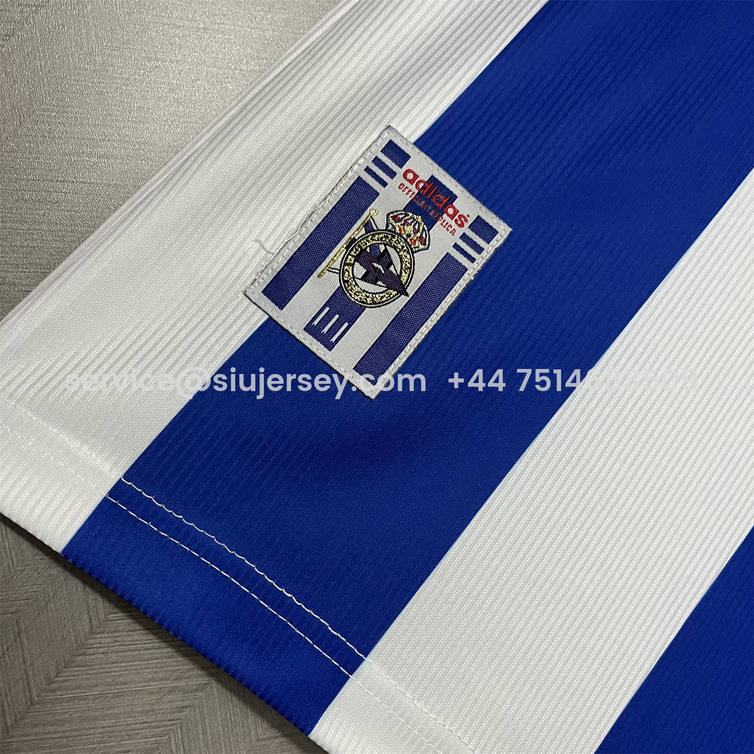 SIUjerseys-Retro Deportivo de La Coruña 1999-00 Home Jersey