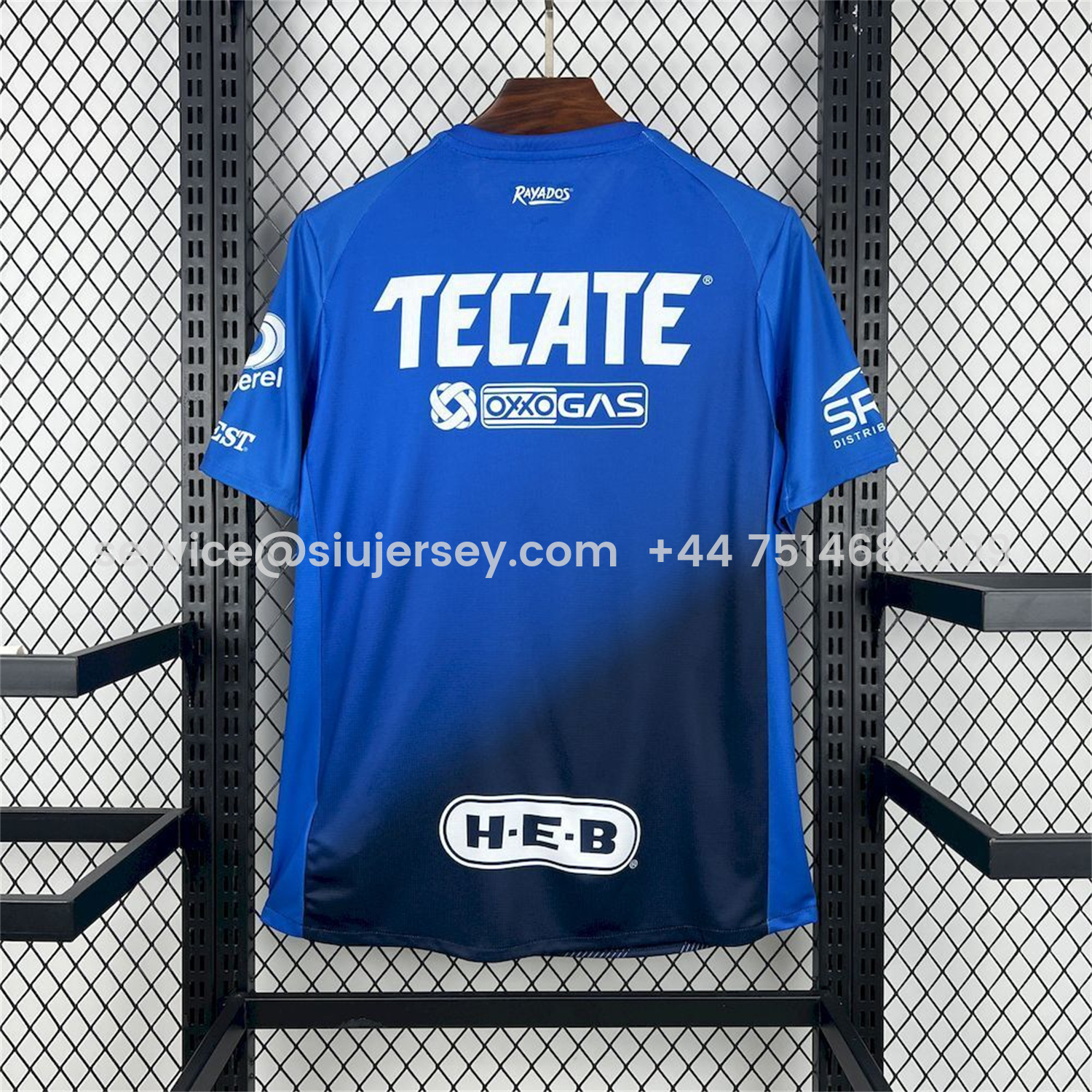 SIUjerseys-Rayados Monterrey 25-26 Third Blue Jersey - Fans Version