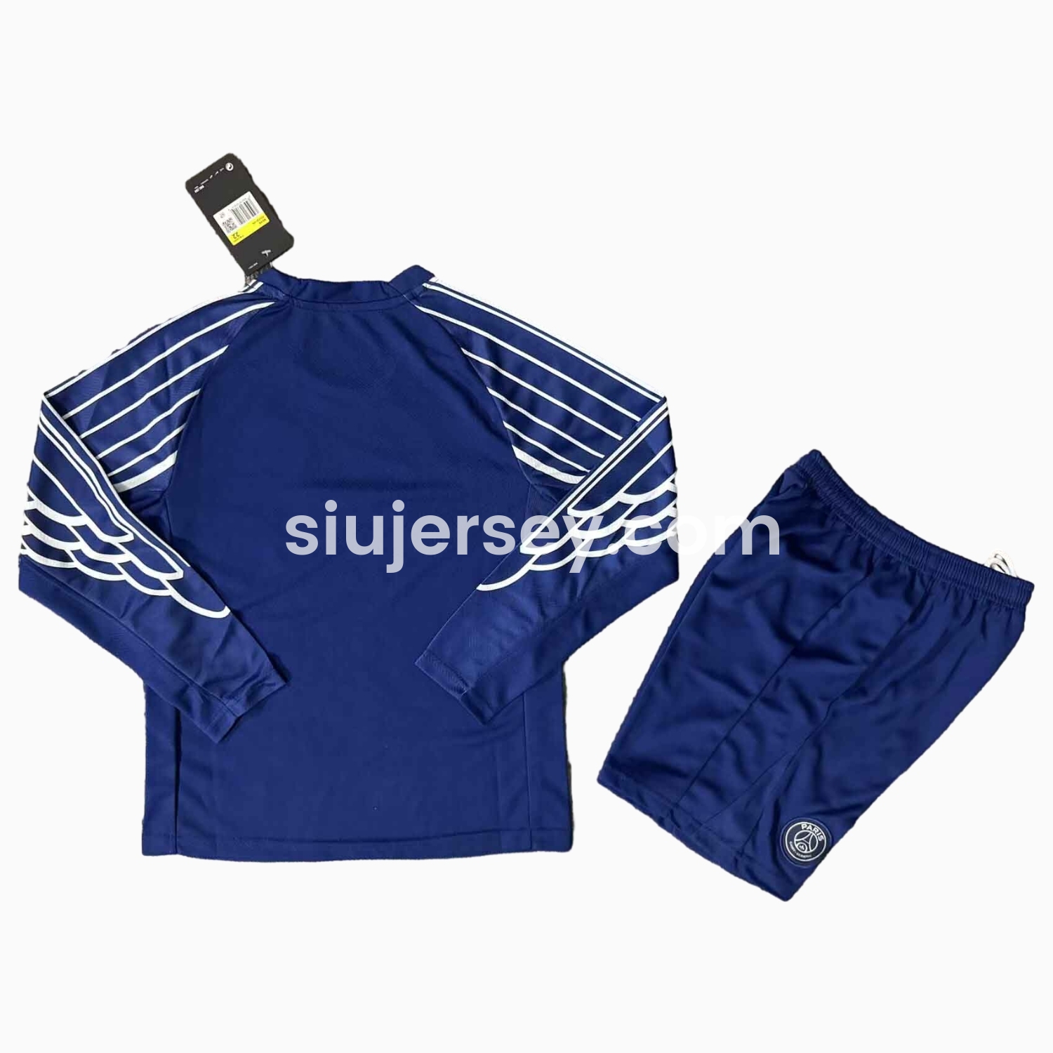 SIUjerseys-Paris Saint-Germain PSG 24-25 Fourth Long Sleeves Kids Kit
