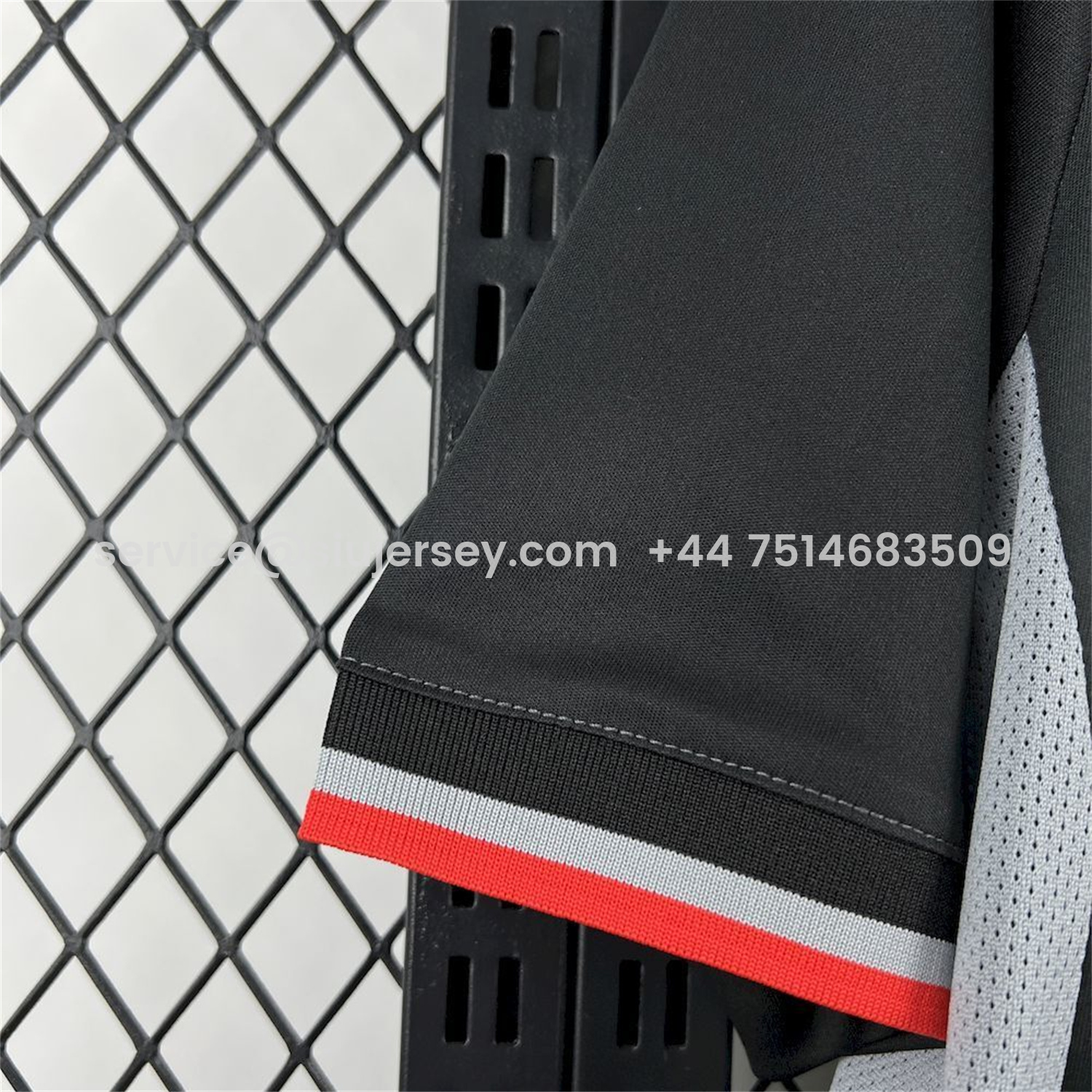 SIUjerseys-Cremonese 25-26 Third Black Jersey - Fans Version