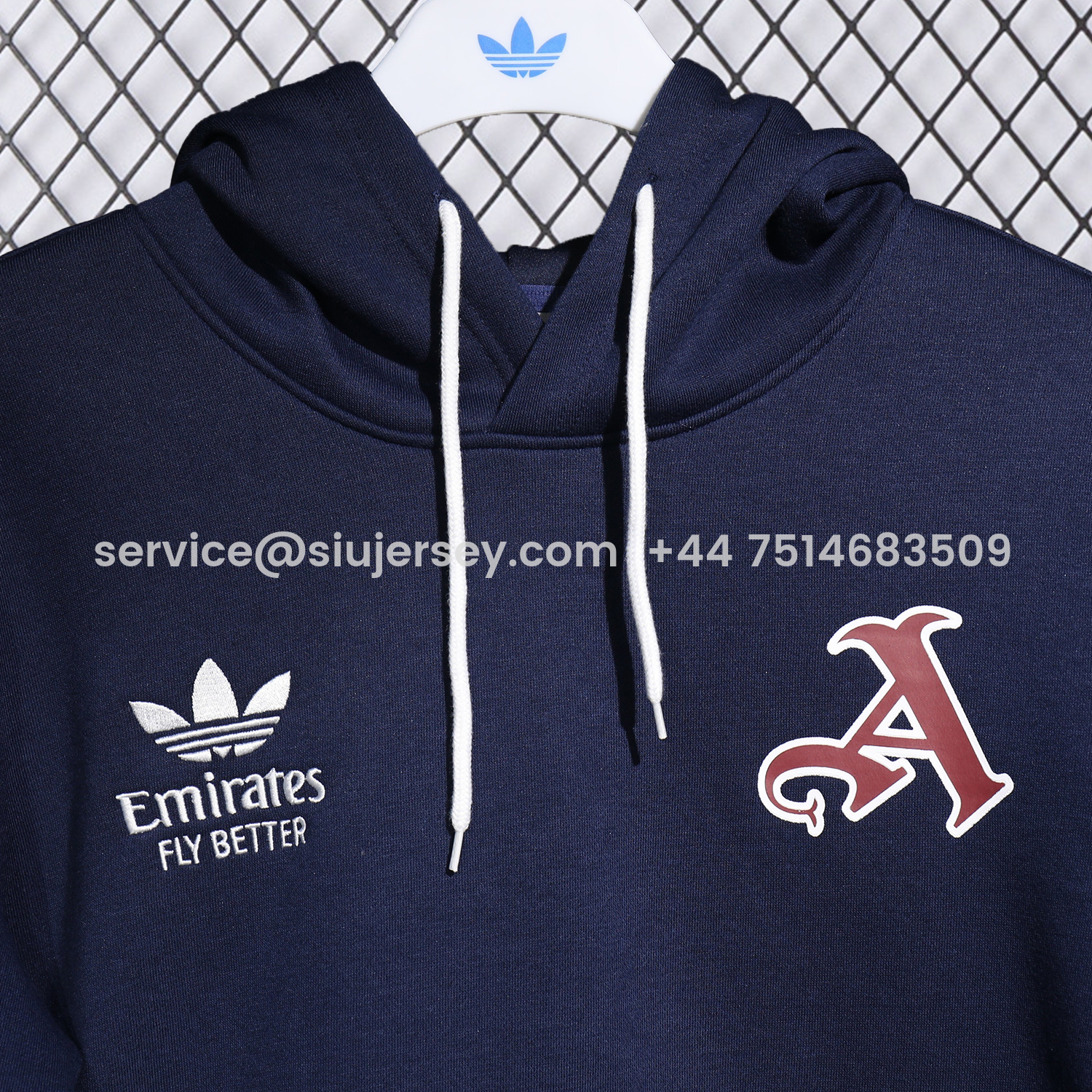 SIUjerseys-Arsenal 25-26 Pure Color Training Set - Dark Blue Top and Dark Blue Pants