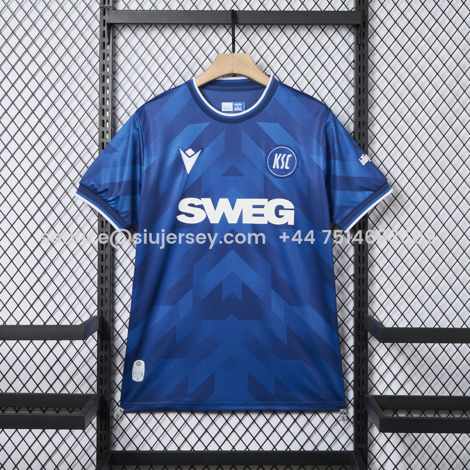 SIUjerseys-Karlsruher SC 25-26 Home Jersey - Fans Version