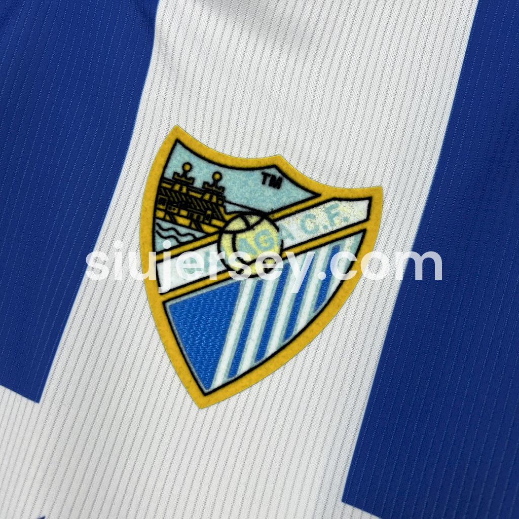 SIUjerseys-Málaga 24-25 La Liga Promotion 25th Anniversary Jersey - Fans Version