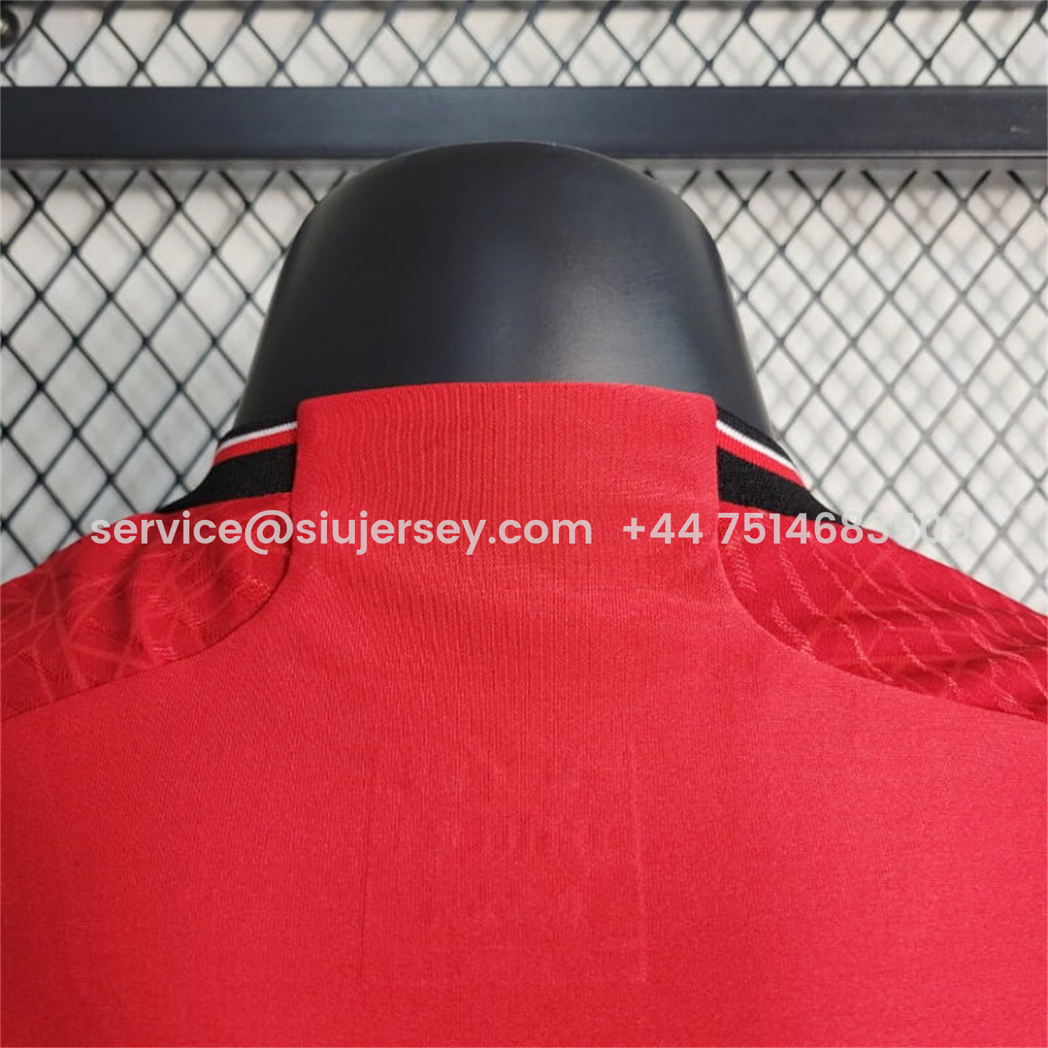 SIUjerseys-Retro Manchester United 2023-24 Home Red Jersey - Player Version