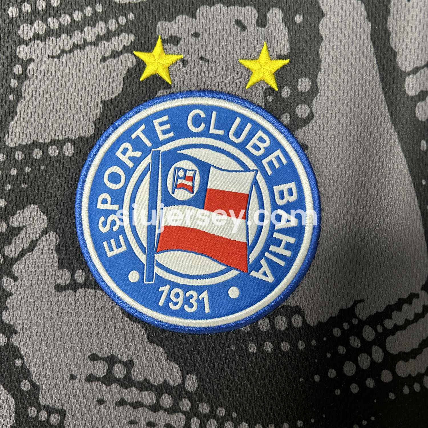 SIUjerseys-Bahia 25-26 Black Goalkeeper Jersey - Fans Version