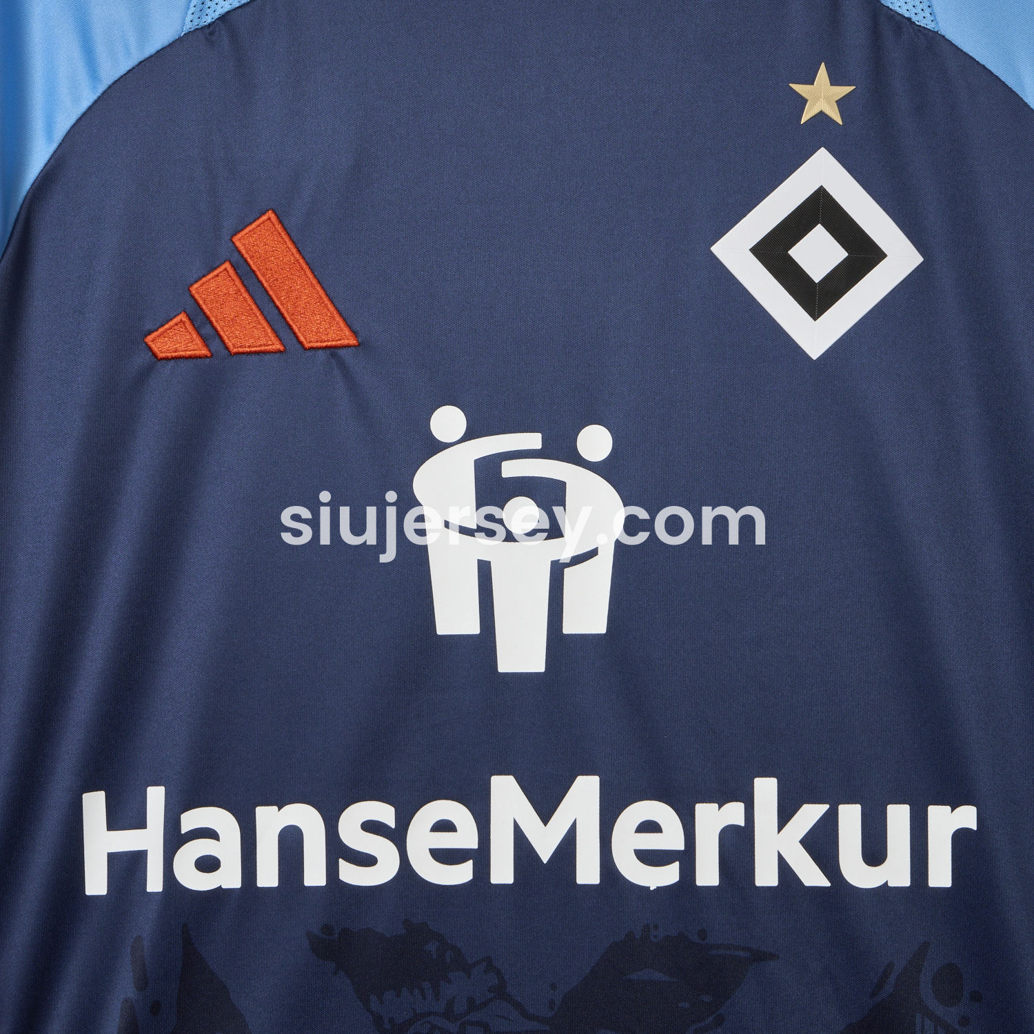 SIUjerseys-Hamburger SV 24-25 World Girls' Day Blue Special Jersey - Fans Version