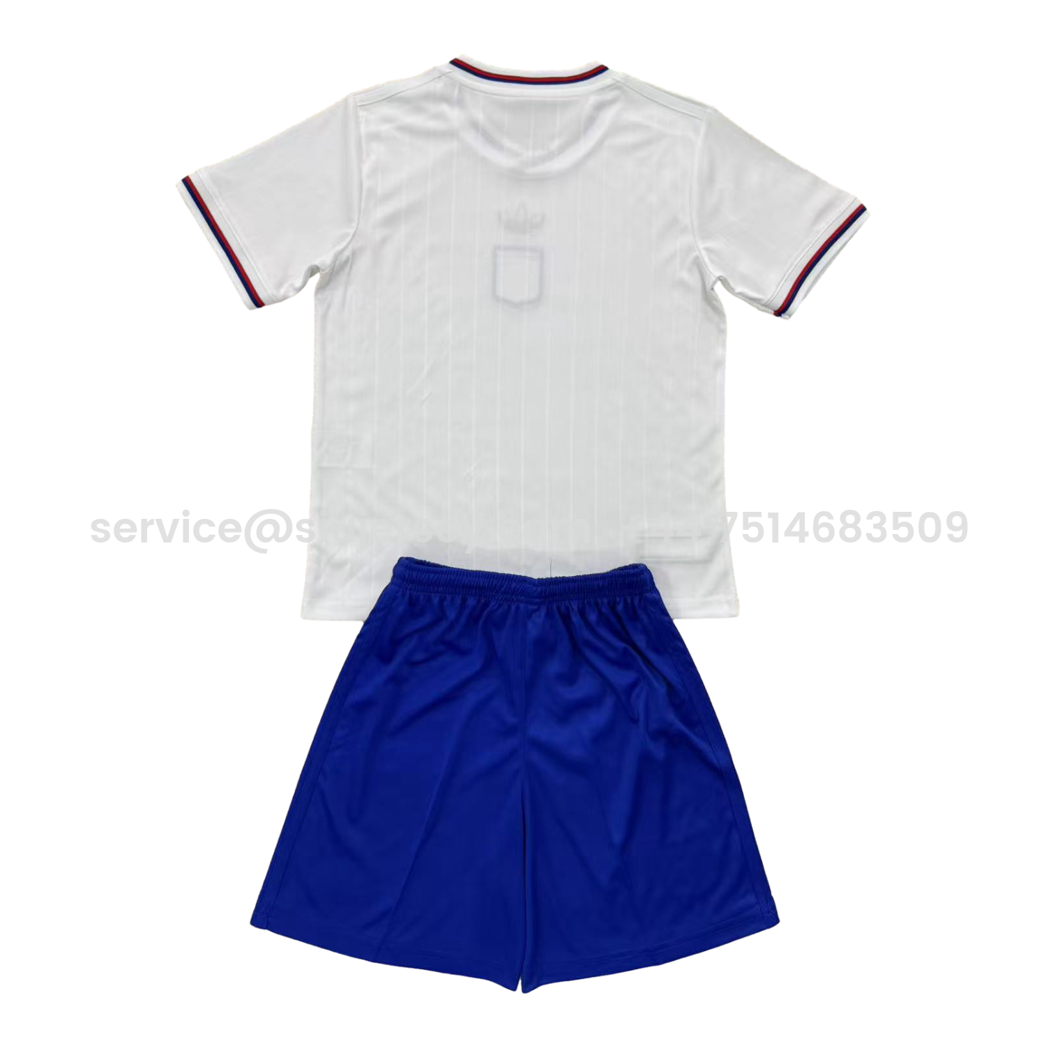 SIUjerseys-Lyon 25-26 75-Year Anniversary White Men's Adult Jersey Set - Fans Version