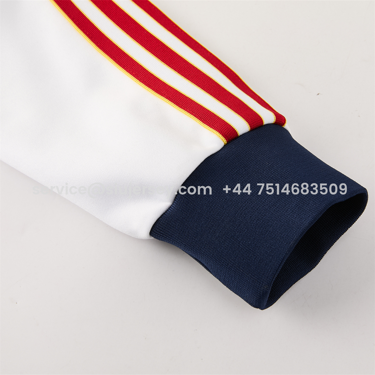 SIUjerseys-AS Roma 25-26 Originals LFSTLR Jacket Training Tracksuit - White Top and Blue Pant