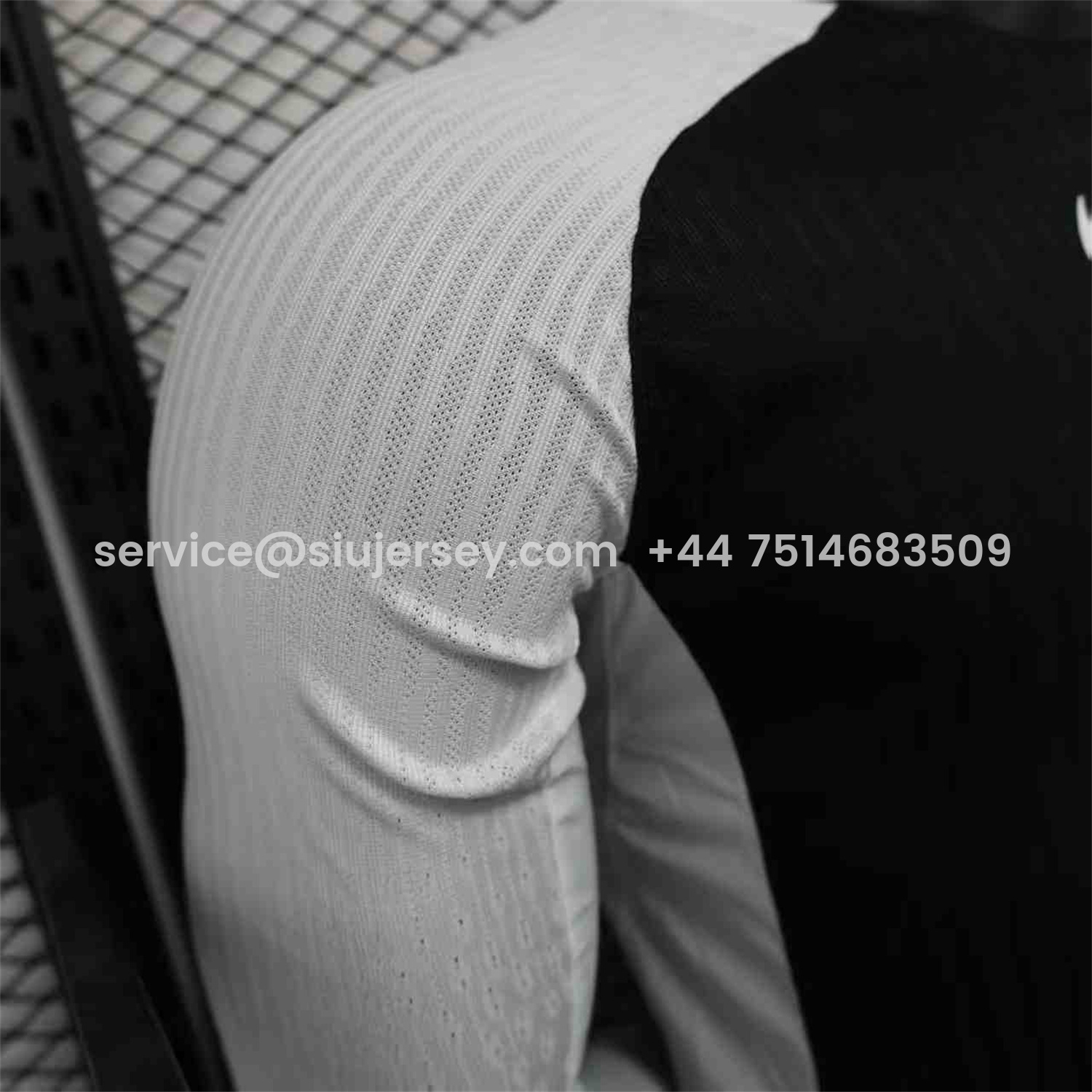 SIUjerseys-Corinthians 25-26 Black Away Long Sleeves Jersey - Player Version