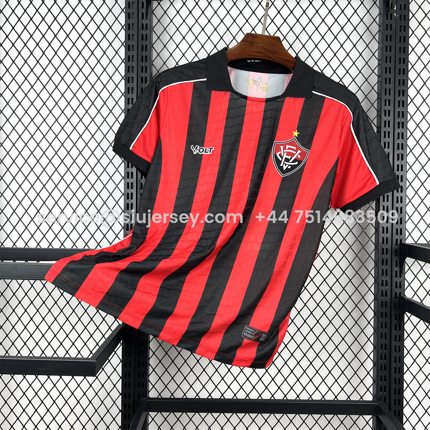 SIUjerseys-Esporte Clube Vitória 25-26 Home Unsponsored Jersey - Fans Version