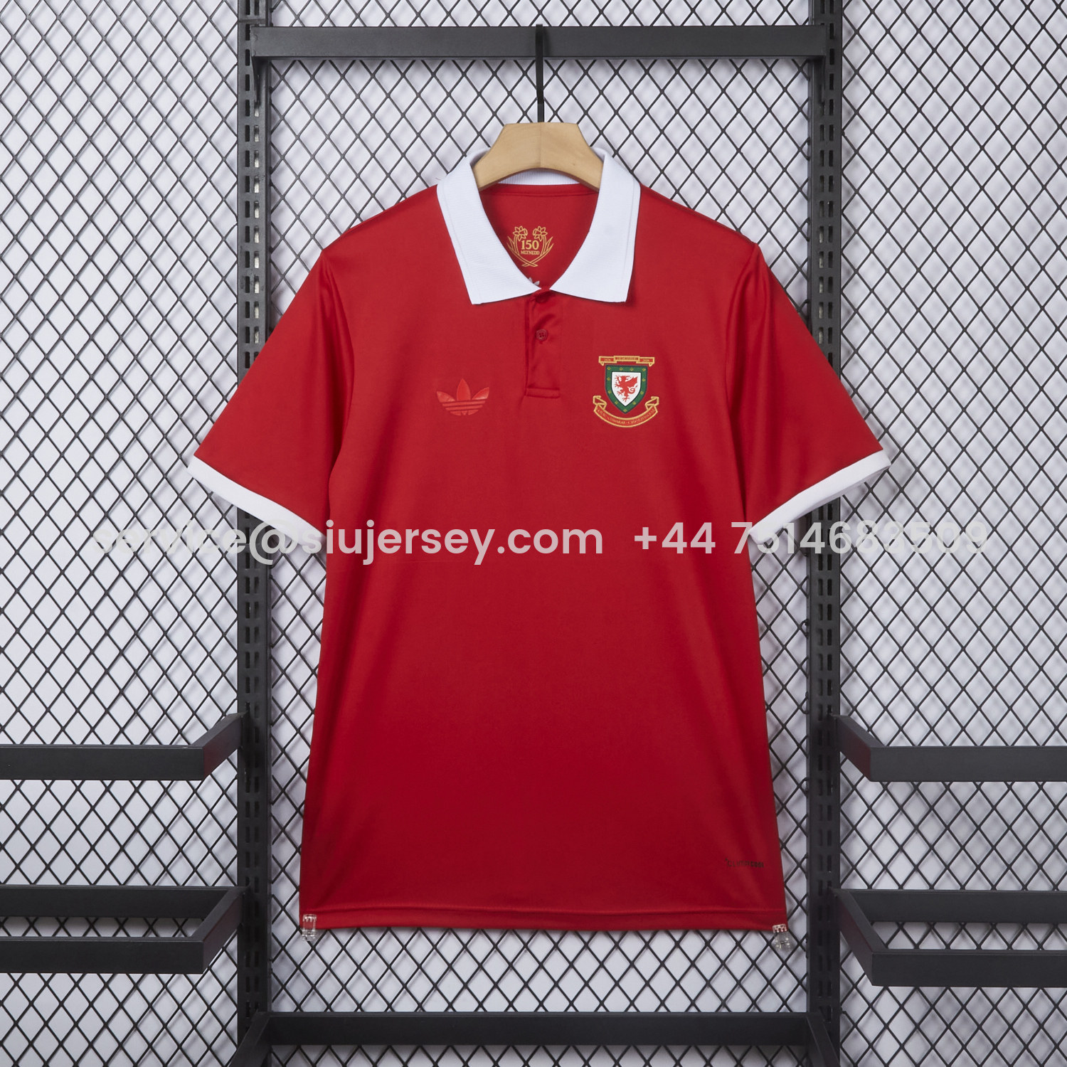 SIUjerseys-Wales 2026 150th Anniversary Edition Jersey - Fans Version