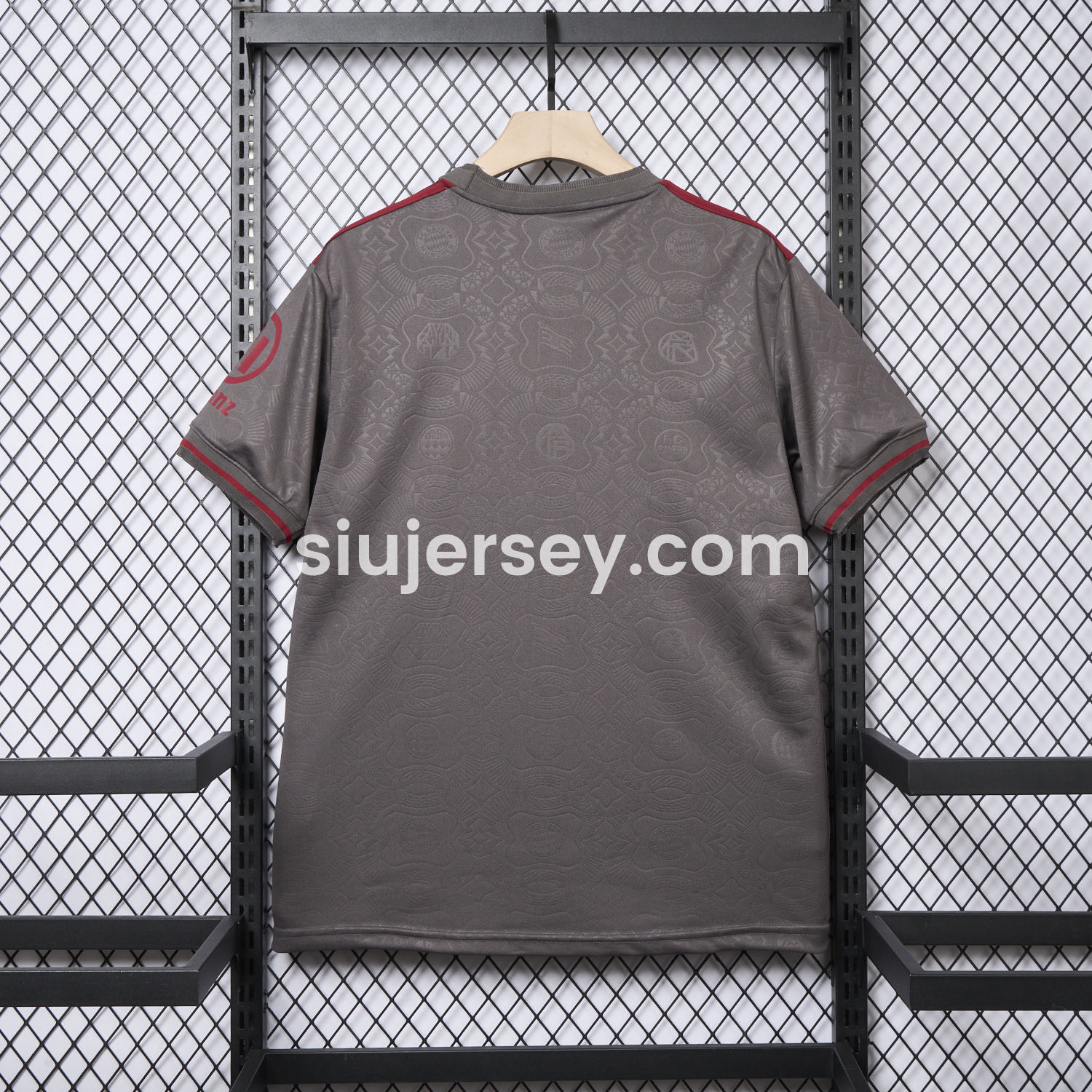 SIUjerseys-Bayern Munich 2025 Grey 125th Anniversary Jersey - Fans Version