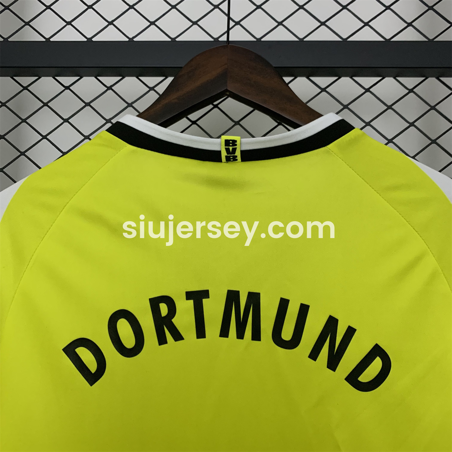 SIUjerseys-Retro Dortmund 1995-96 Home Jersey