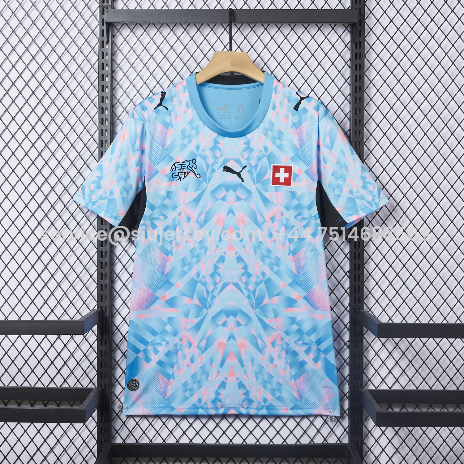 SIUjerseys-Switzerland 25-26 Away (Informal-release Version) Jersey - Fans Version