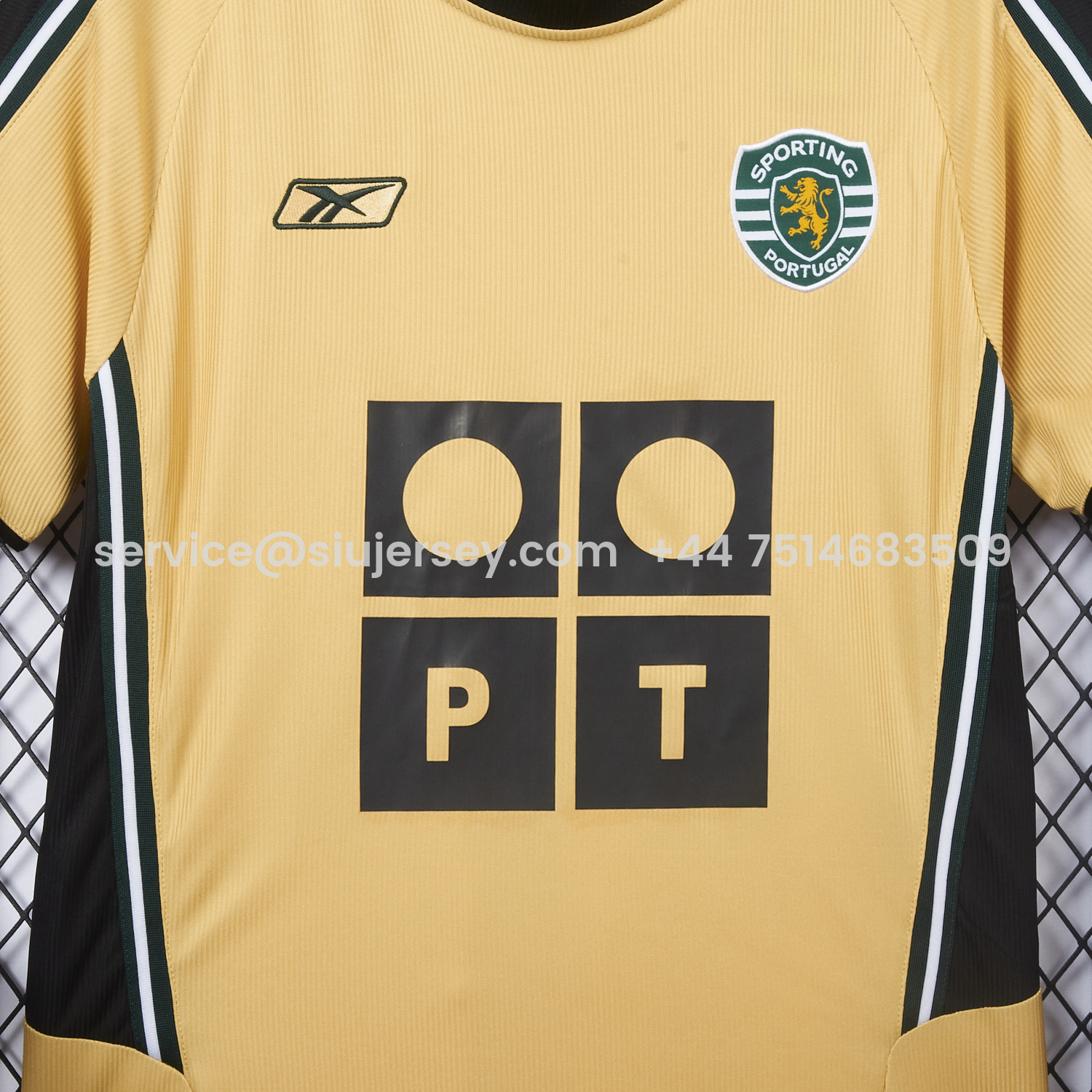 SIUjerseys-Retro Sporting CP 03-04 Away Jersey