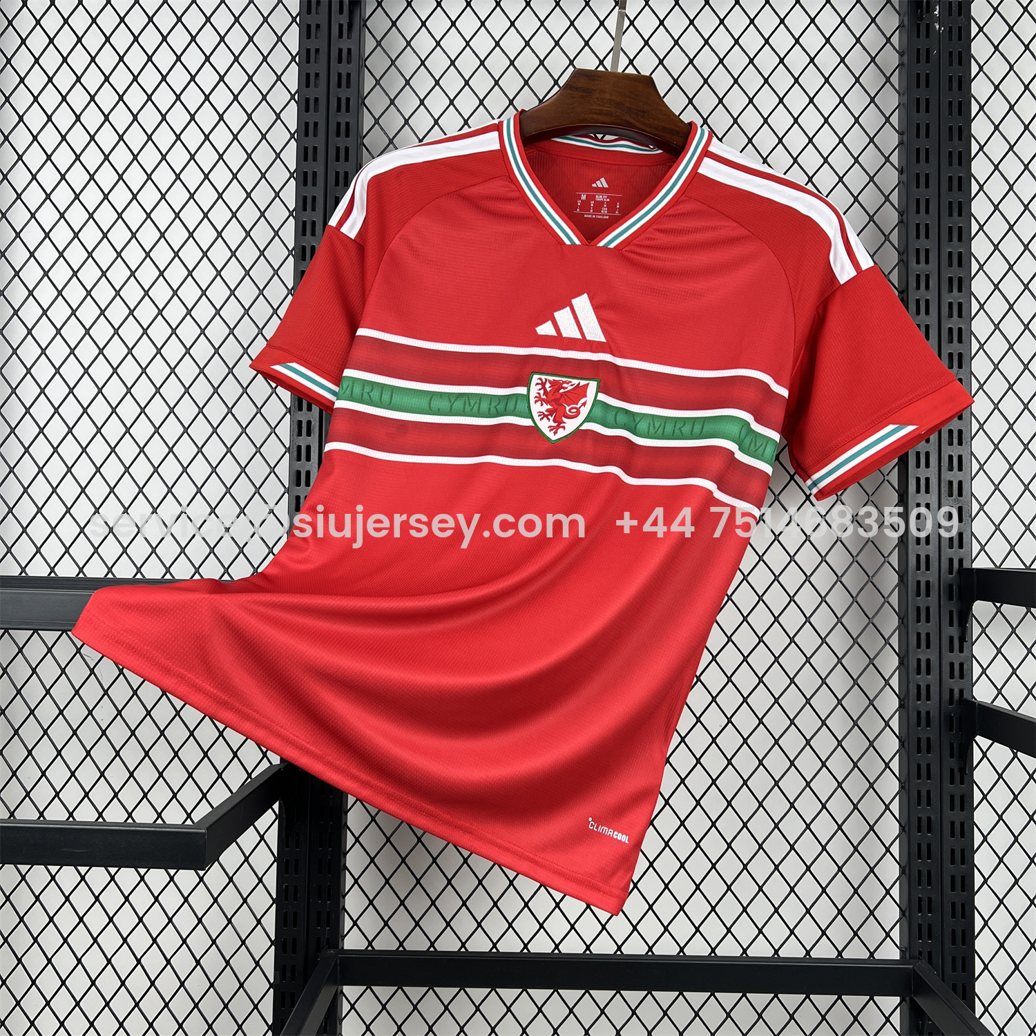 SIUjerseys-Wales 2026 Home Jersey - Fans Version