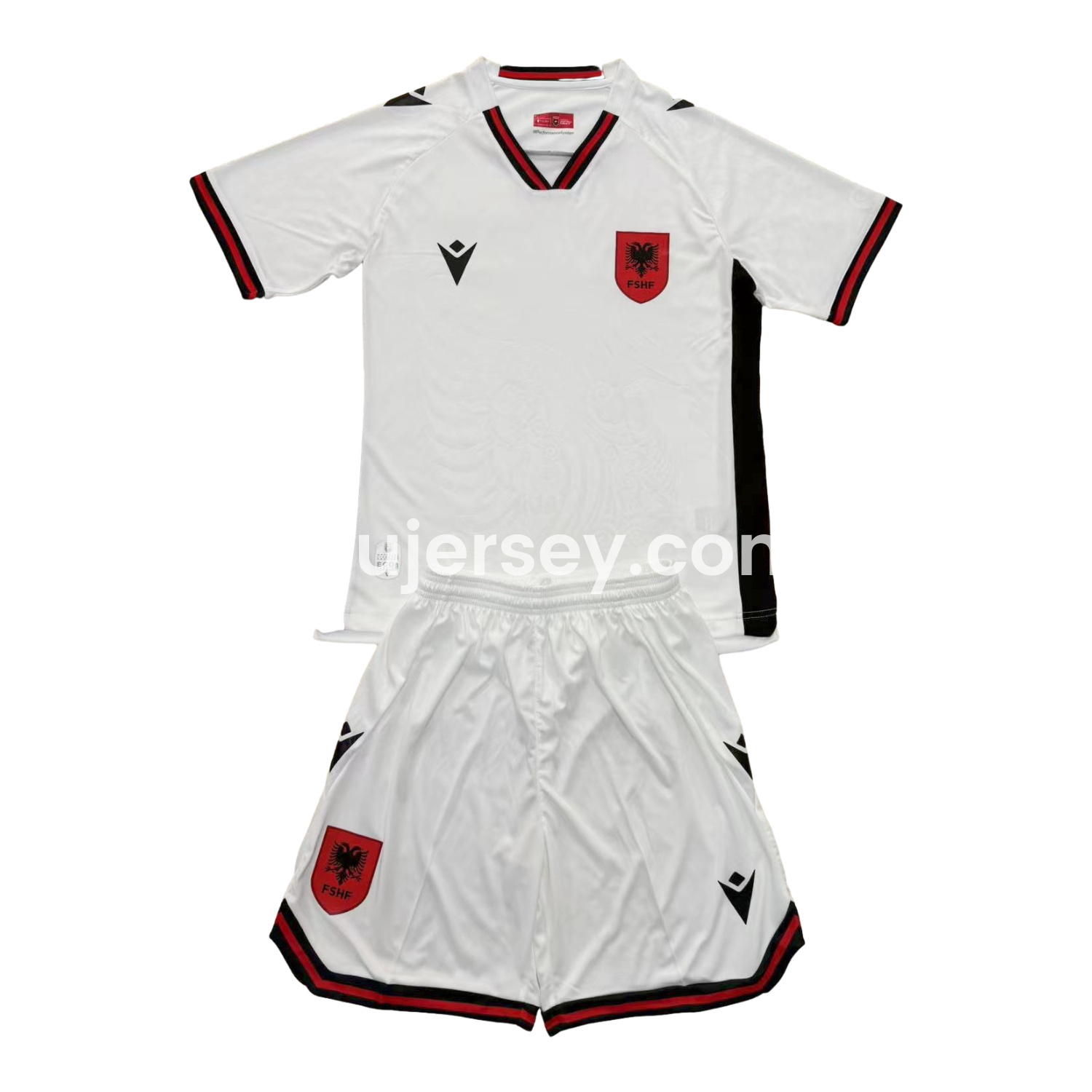 SIUjerseys-Albania 25-26 Away Men's Adult Jersey Set - Fans Version
