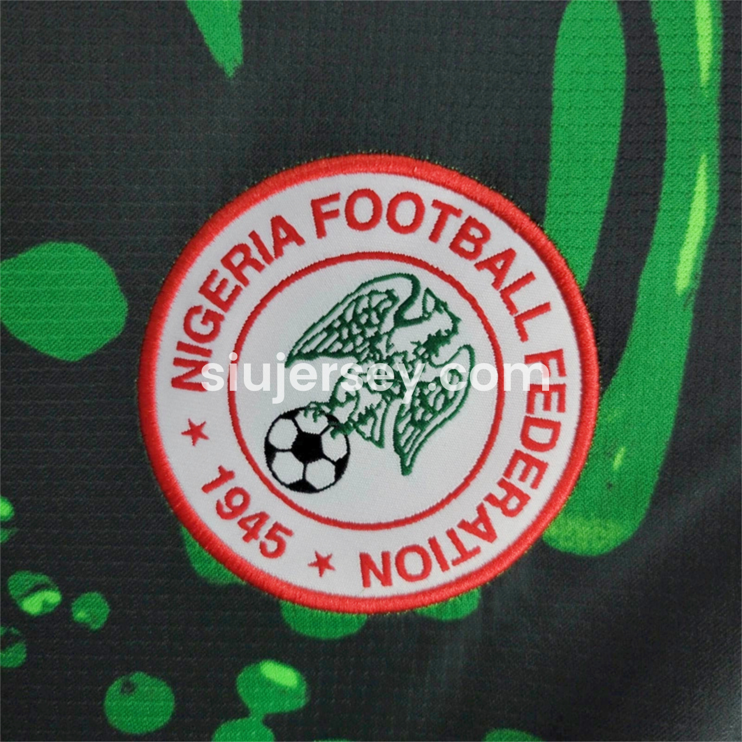 SIUjerseys-Nigeria 24-25 Away Green Jersey - Fans Version
