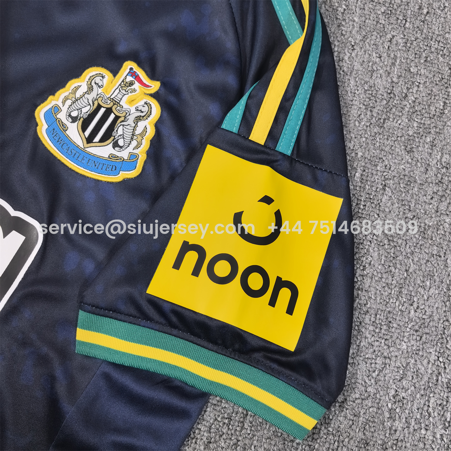 SIUjerseys-Newcastle United 25-26 Yellow Green Plaids Black Special Jersey - Fans Version