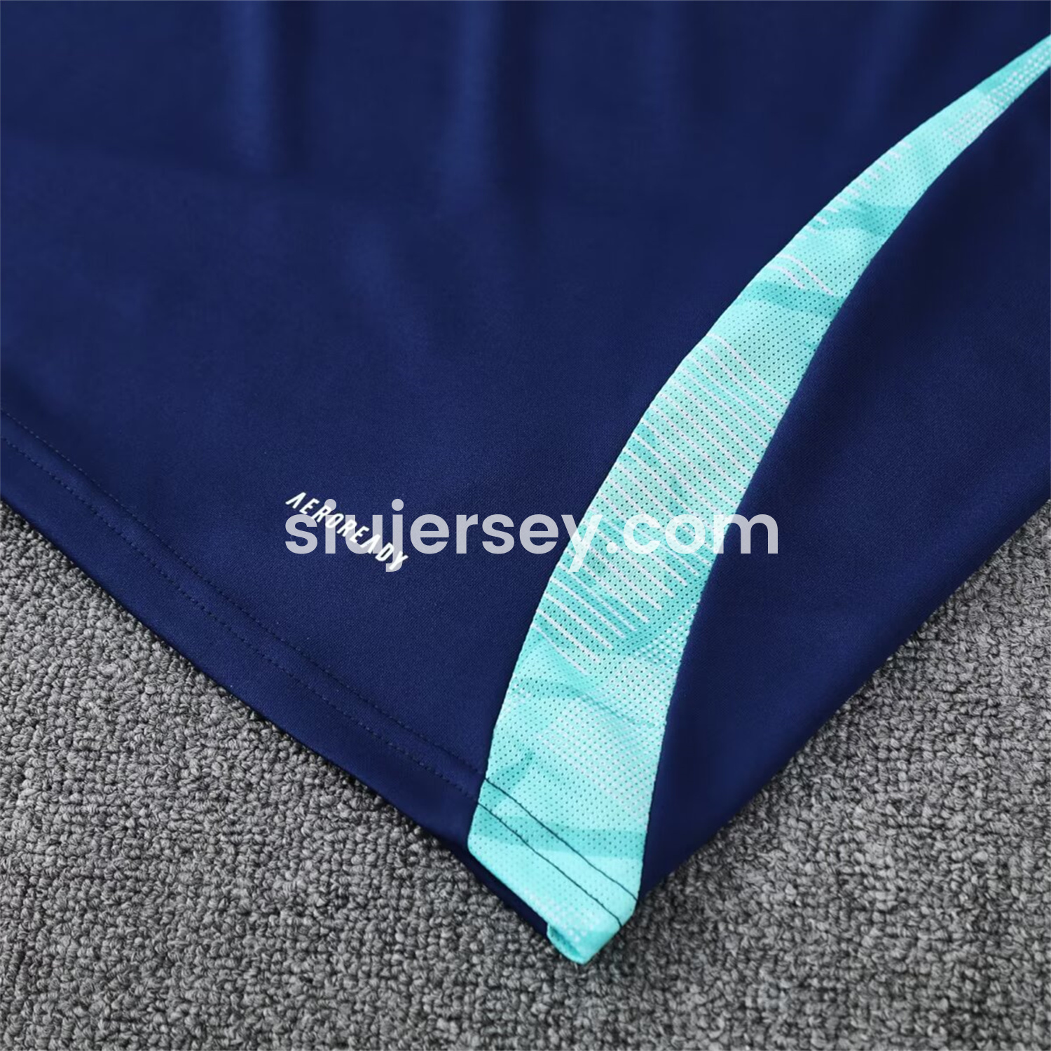 SIUjerseys-Flamengo 25-26 Short-Sleeve Kids Training Set - Royal Blue With Royal Blue