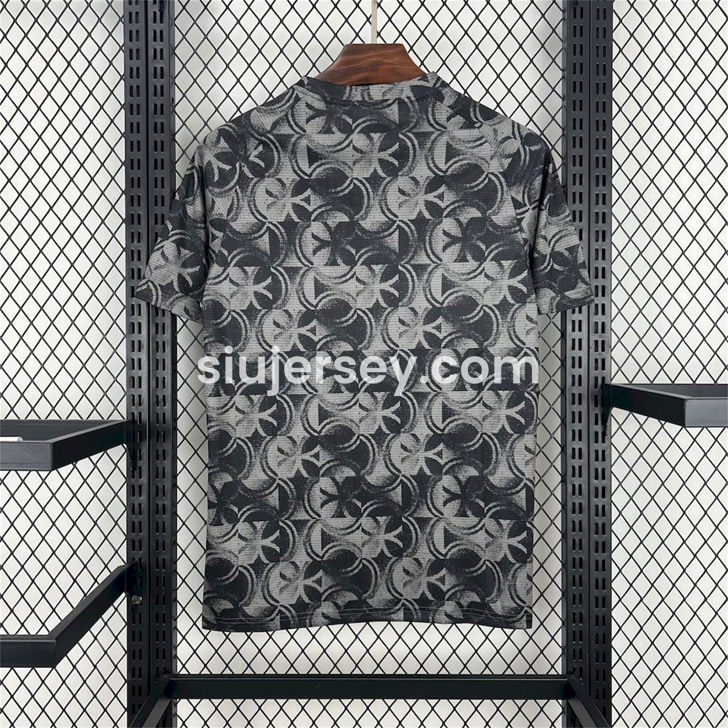 SIUjerseys-Manchester City 25-26 Black Grey Training Jersey - Fans Version