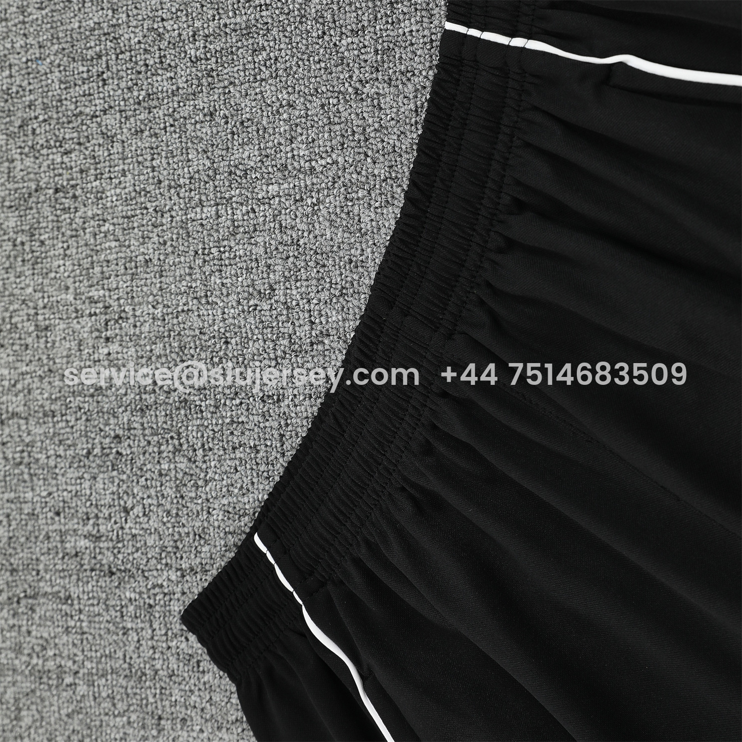 SIUjerseys-Real Madrid 25-26 Short-Sleeve Training Set - Colorful Curve Pattern Top & Black Shorts
