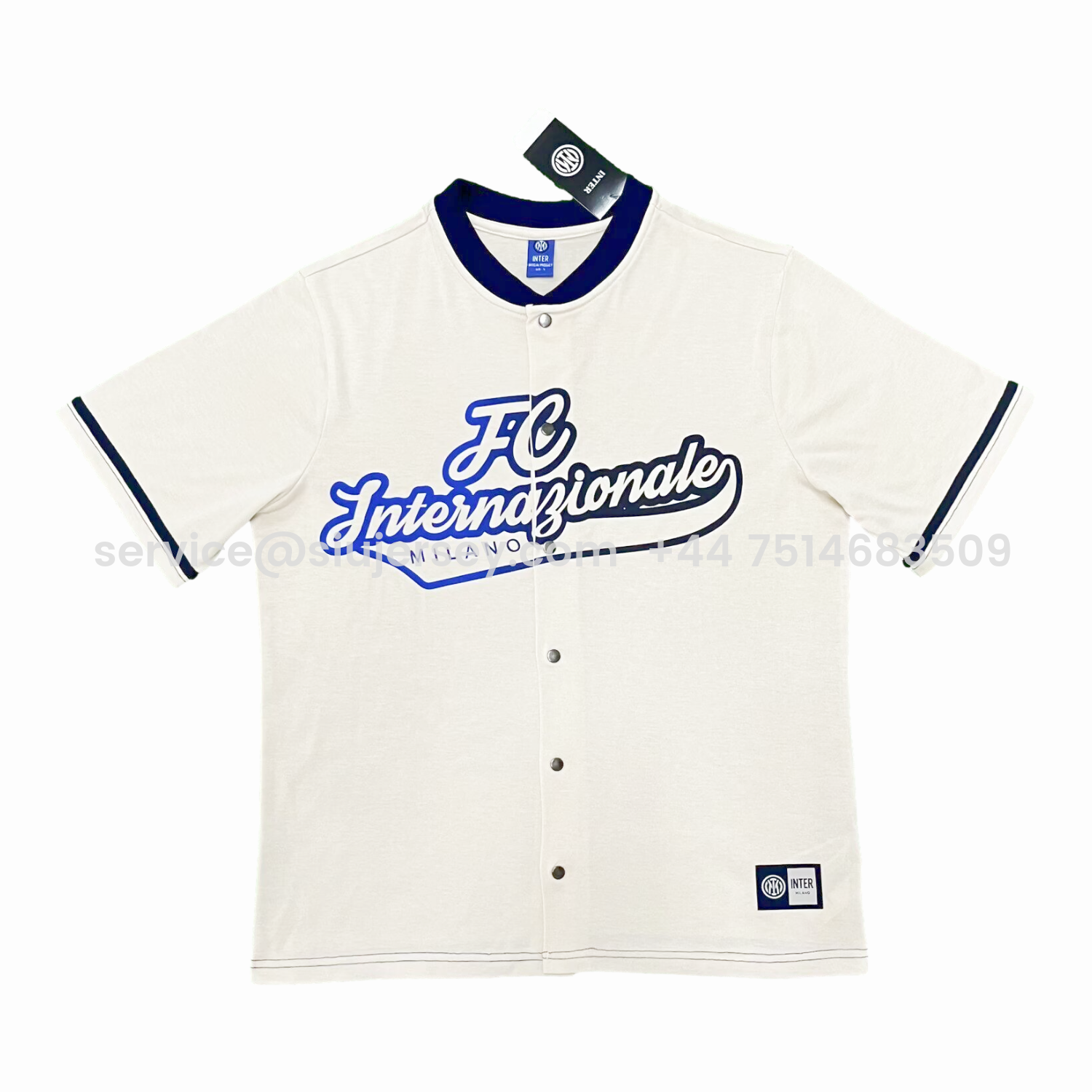 SIUjerseys-Inter Milan 25-26 White Baseball Jersey