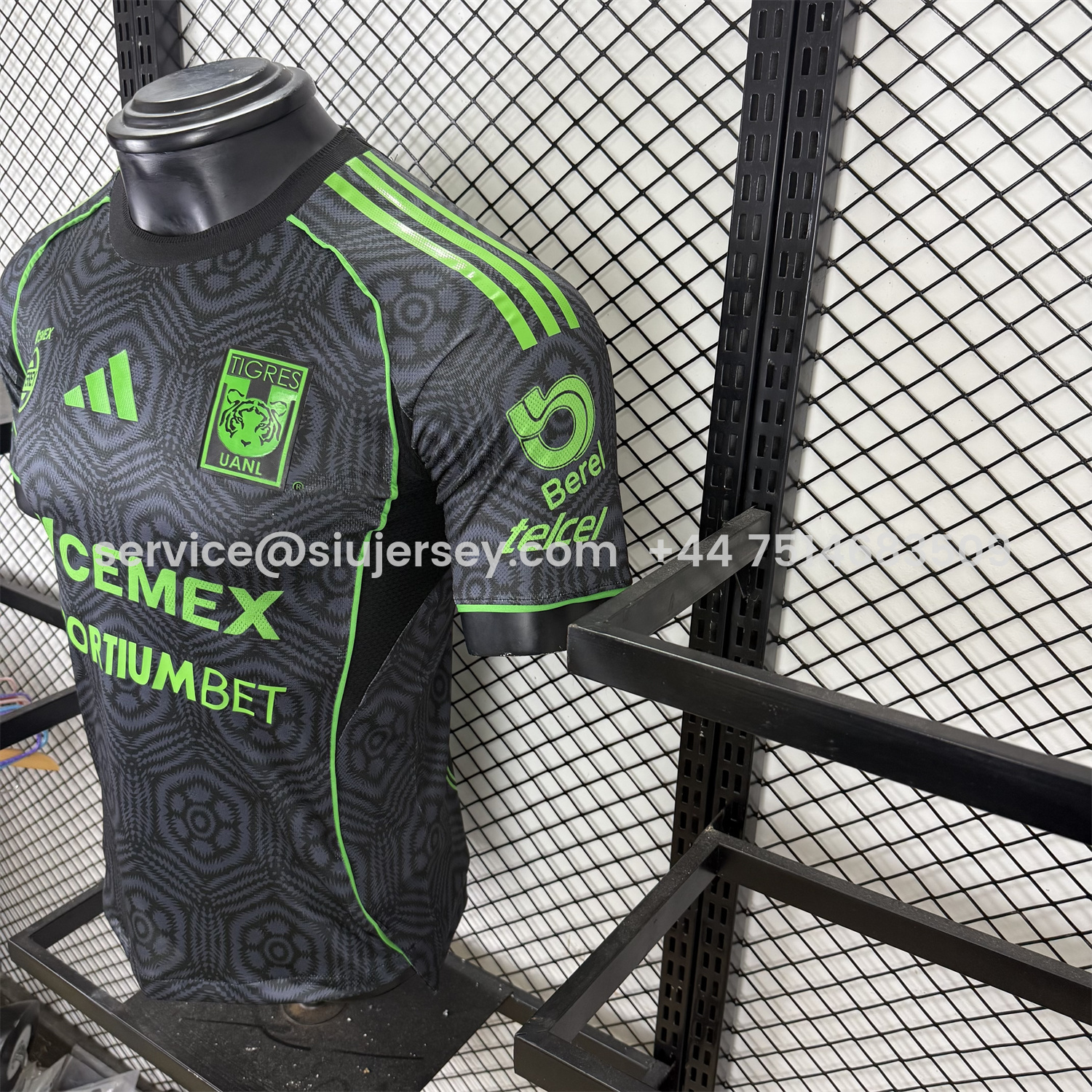 SIUjerseys-Tigres UANL 25-26 Third Jersey With All Sponsors - Player Version