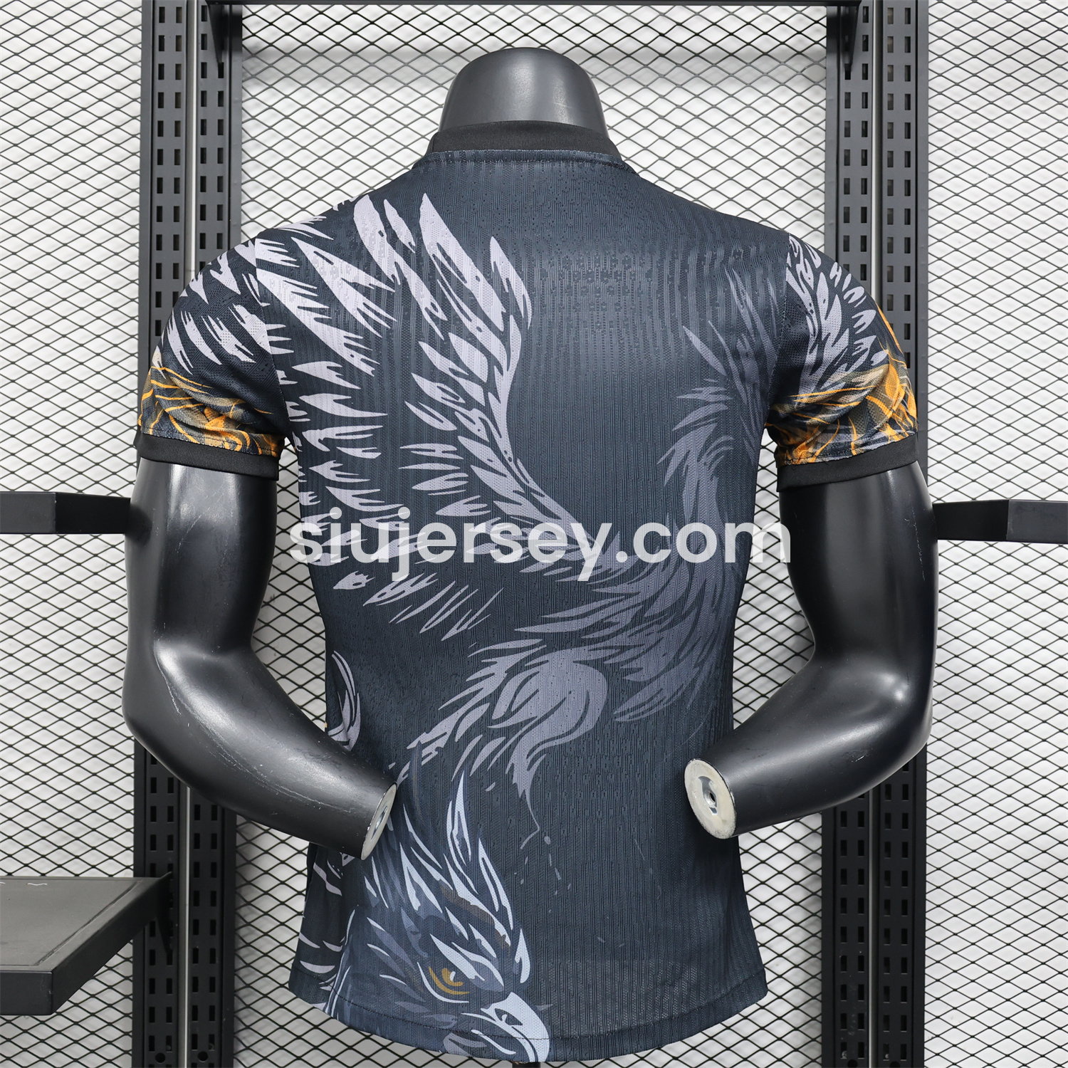 SIUjerseys-Liver.pool 25-26 Orange Liver.pool Bird Black Special Jersey - Player Version