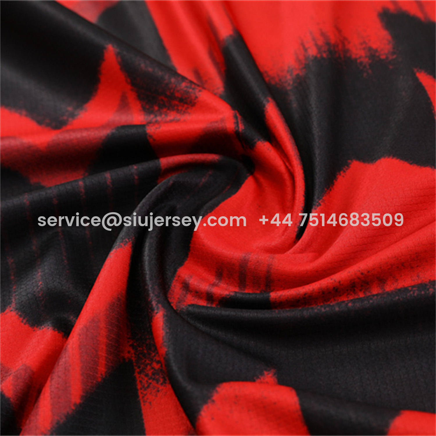 SIUjerseys-Manchester United 25-26 Short-Sleeve Training Set - Red Camouflage Top & Black Shorts