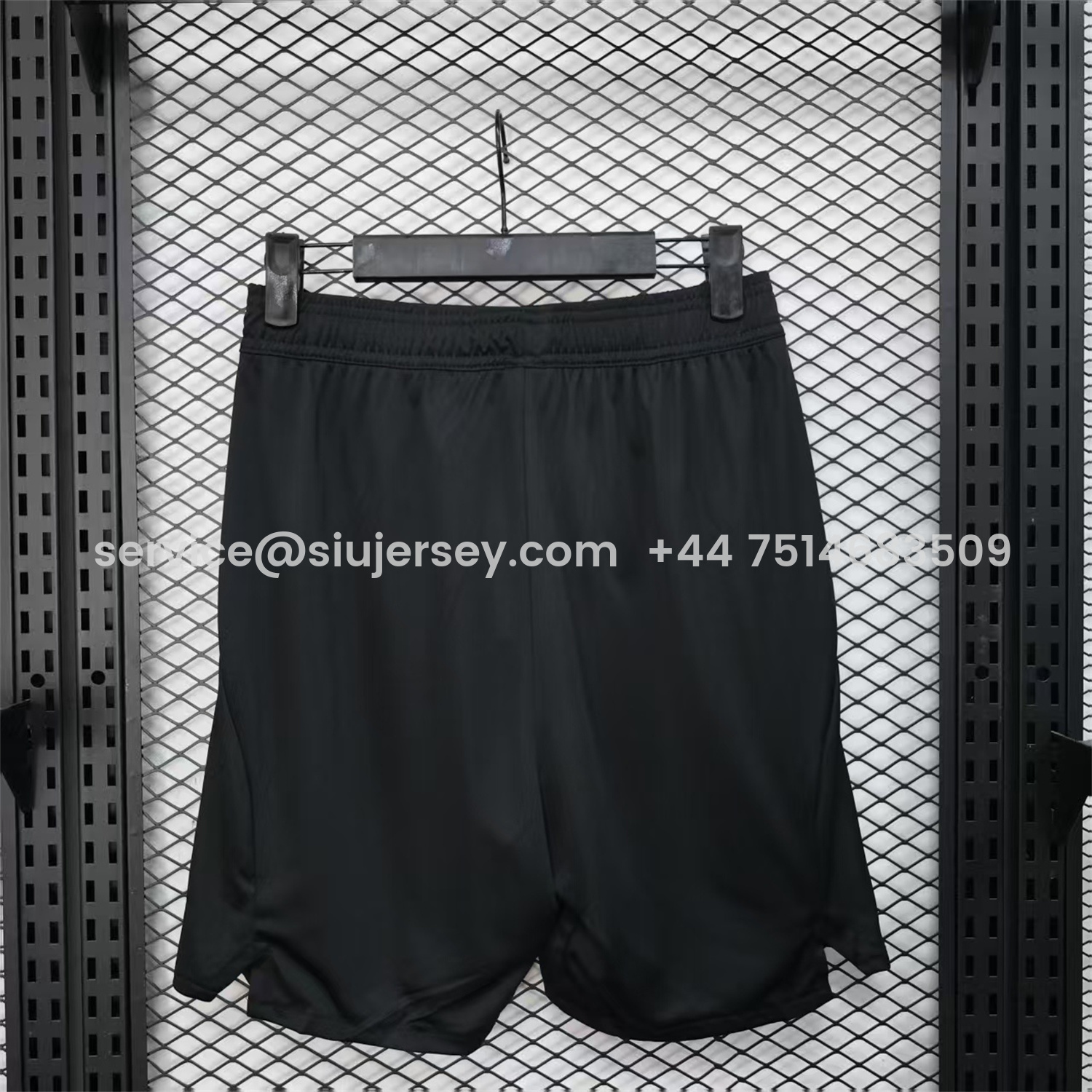 SIUjerseys-Manchester United 25-26 Home Black Shorts - Player Version