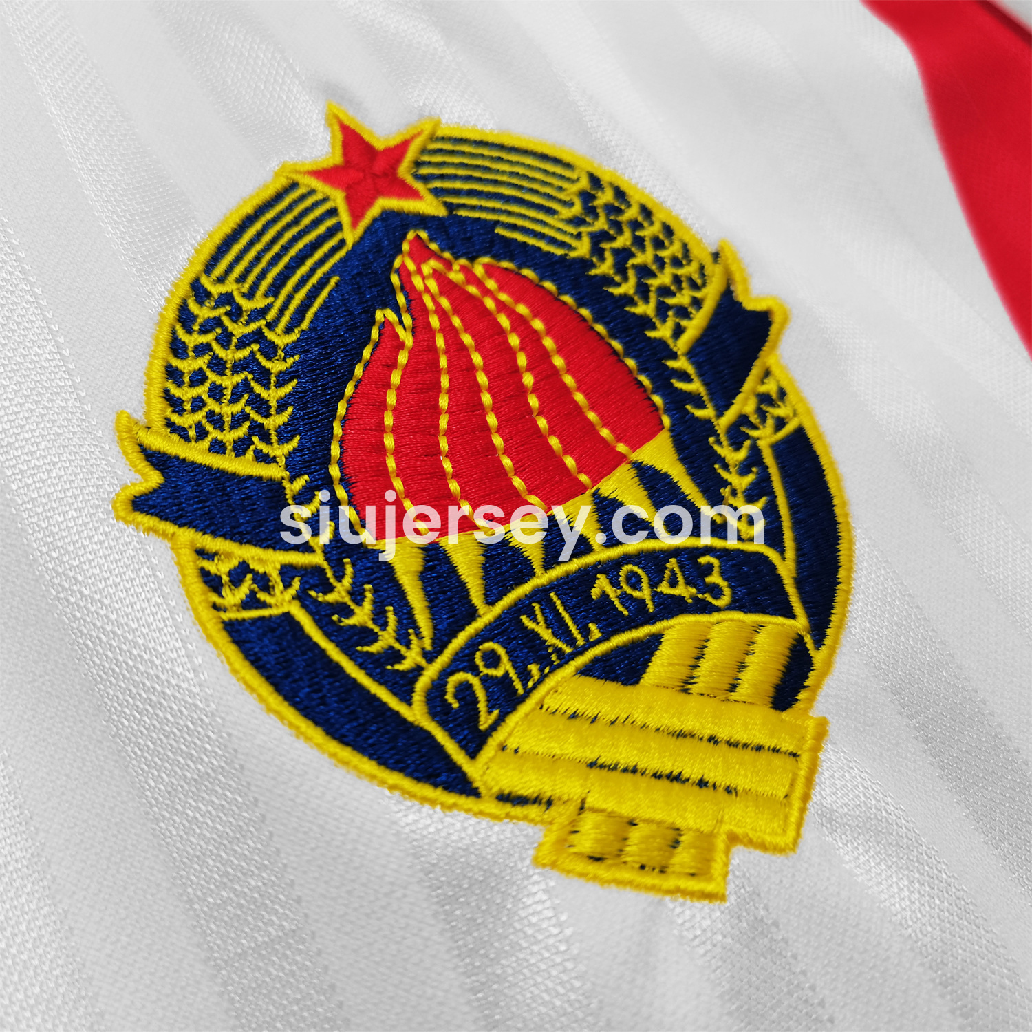 SIUjerseys-Retro Yugoslavia 1990 Away Jersey