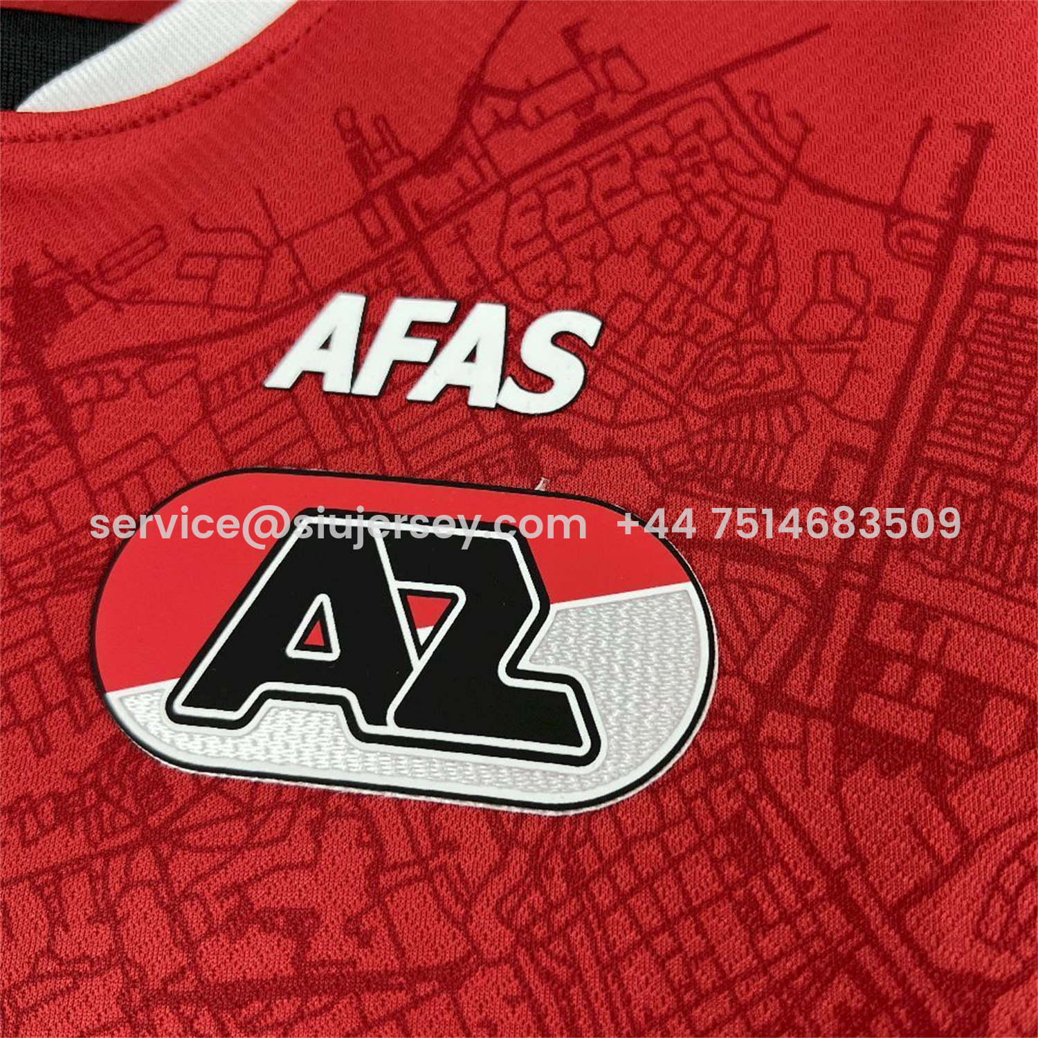 SIUjerseys-AZ Alkmaar 25-26 Home Jersey - Fans Version